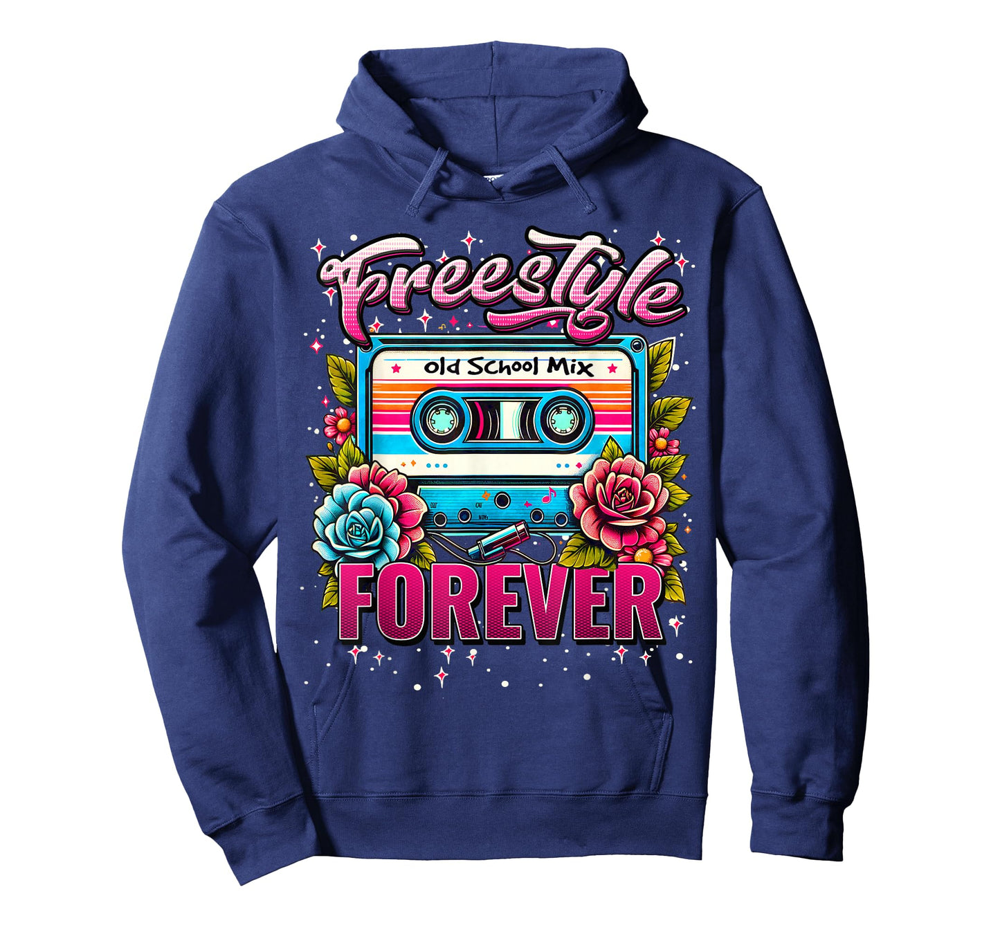 Freestyle Forever Retro 80s Cassette Perfect Concert T-Shirt
