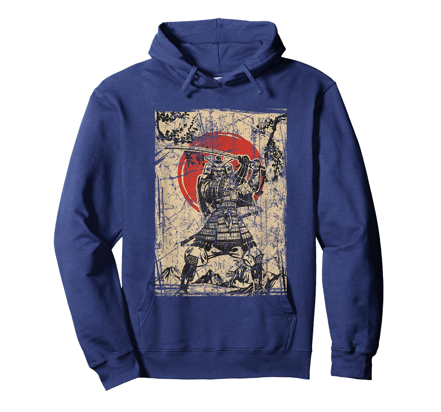 Japanese Culture red moon Samurai Warrior bushido code T-Shirt