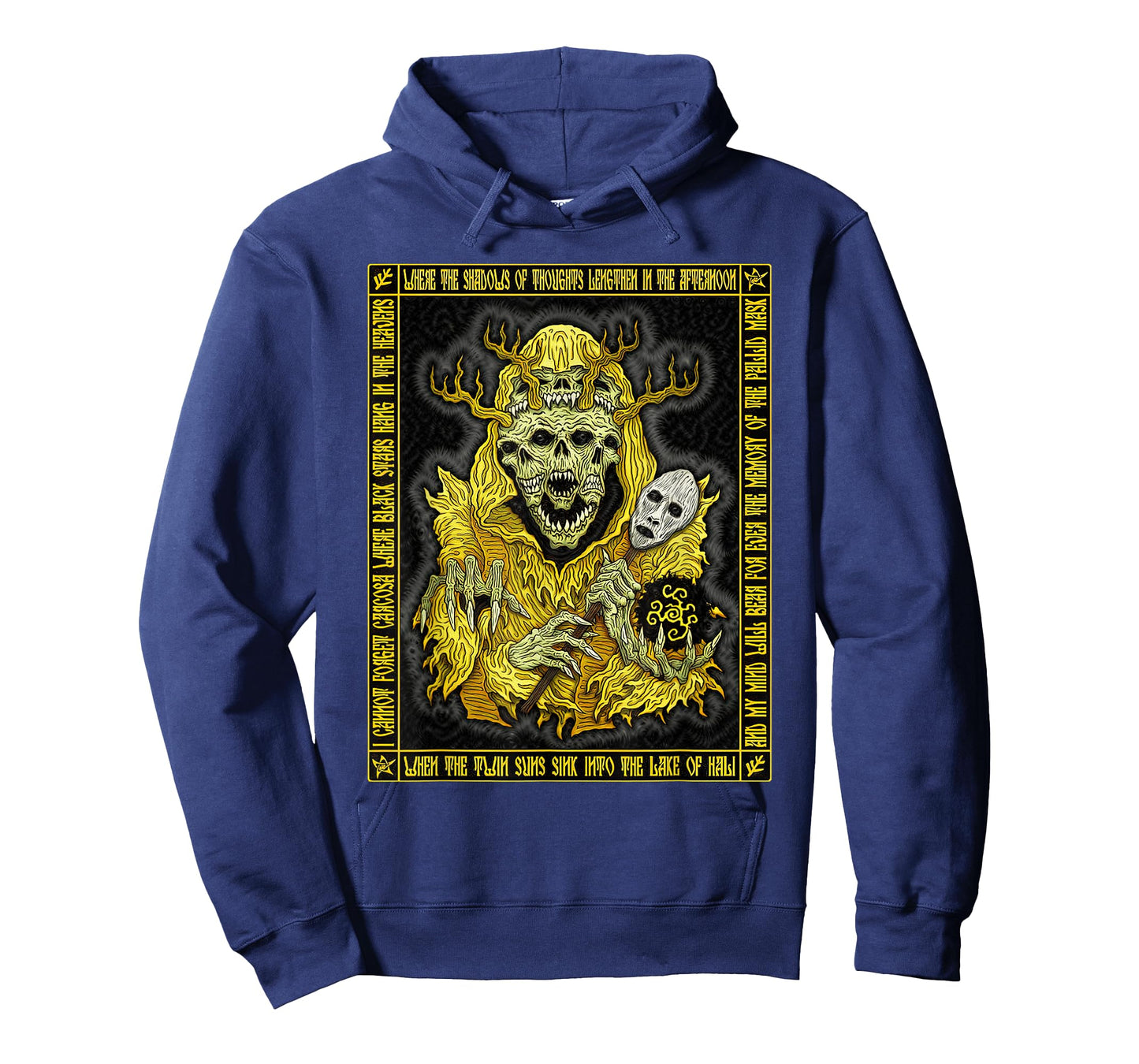 Hastur King in Yellow Cthulhu The Yellow Sign T-Shirt