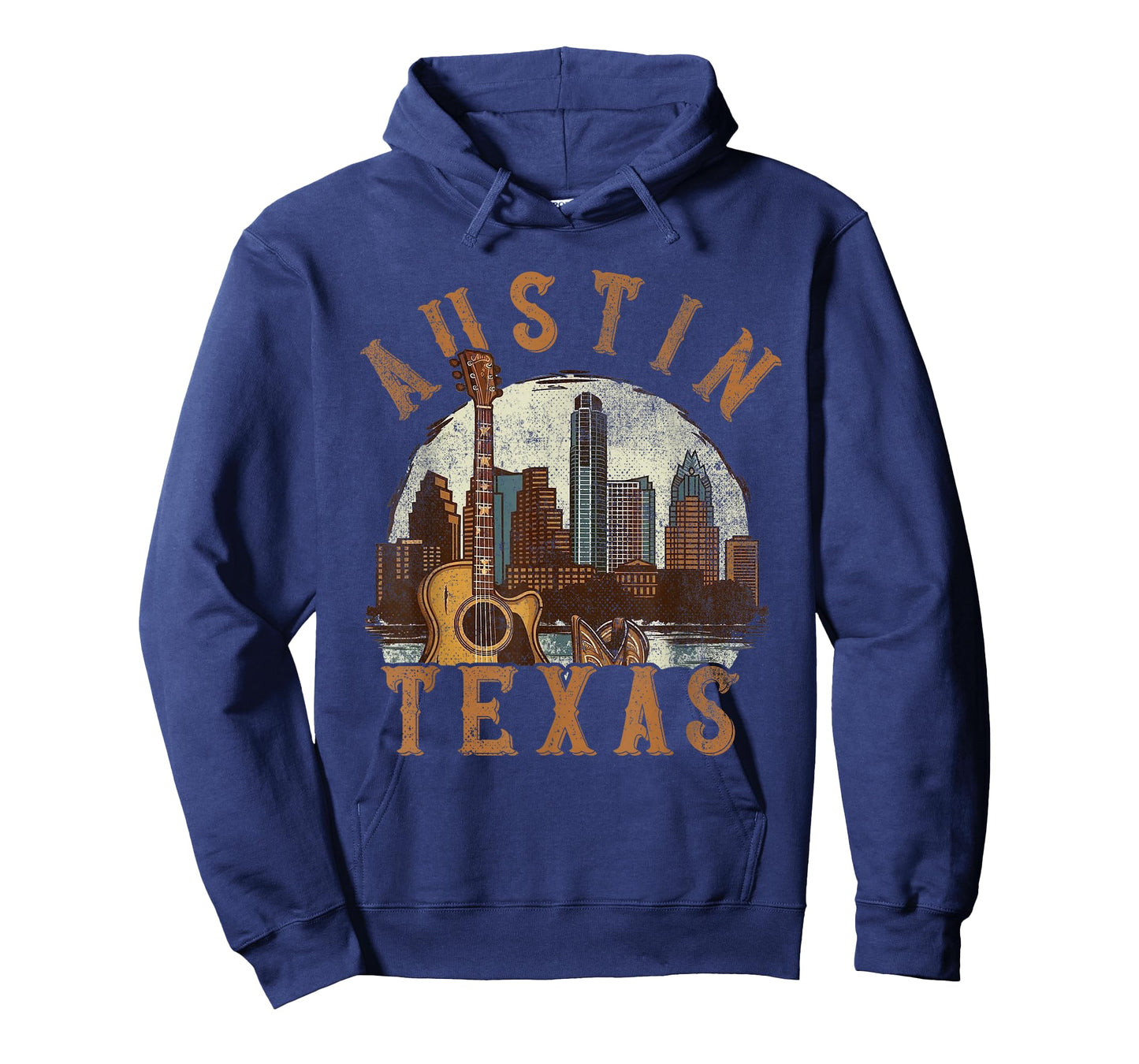 Austin Texas TX | Guitar Skyline T-Shirt