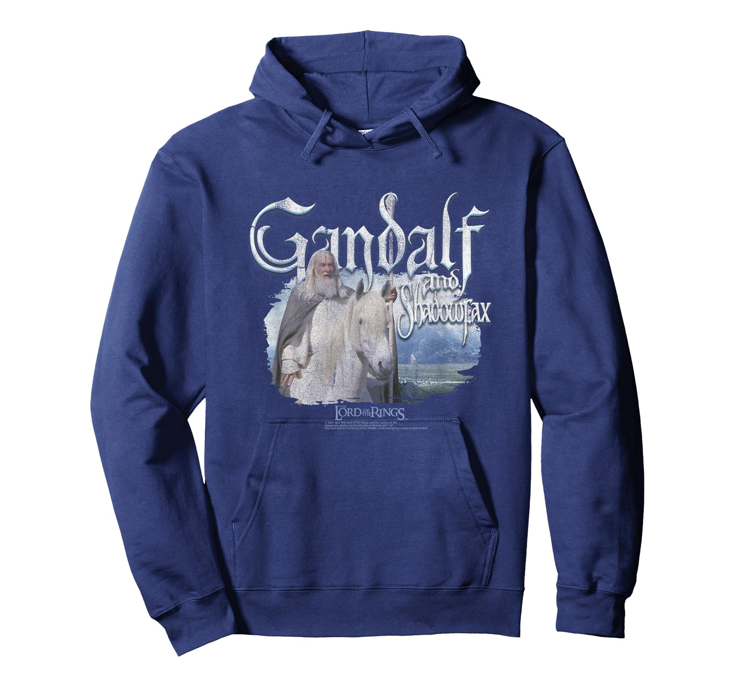The Lord of The Rings Gandalf & Shadowfax Fantasy Movie T-Shirt