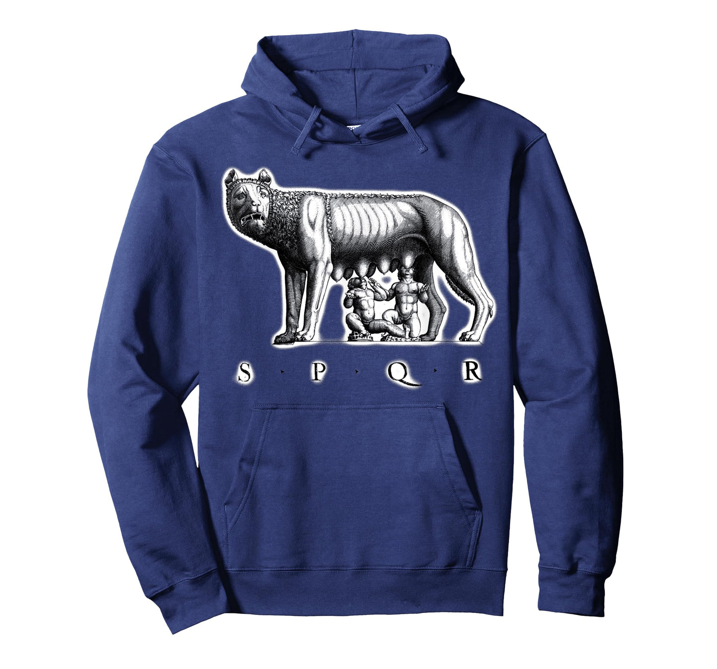SPQR Roman Rome wolf Romulus Remus T-Shirt