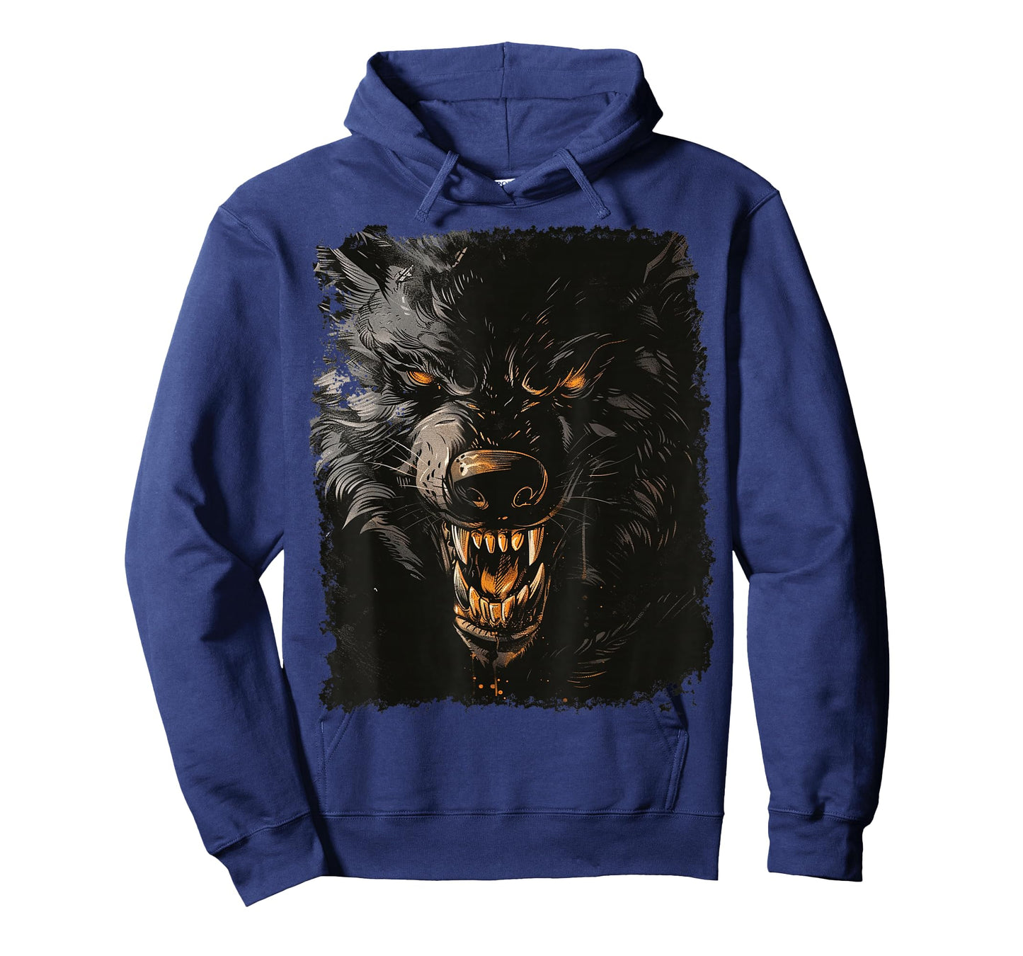 Halloween Design Black Werewolf T-Shirt