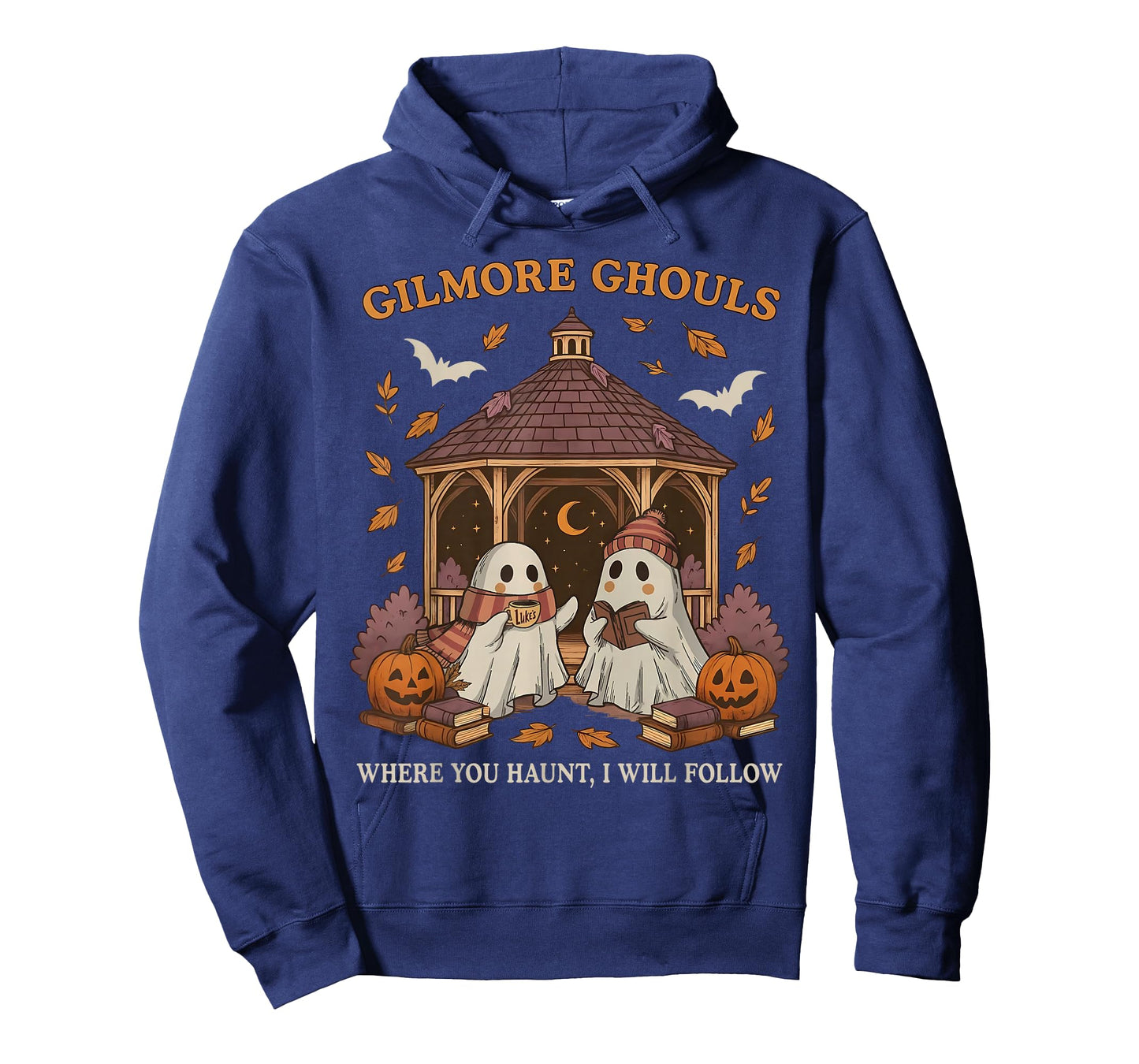 Gilmore Ghouls Where You Haunt I Will Follow Ghost Halloween T-Shirt