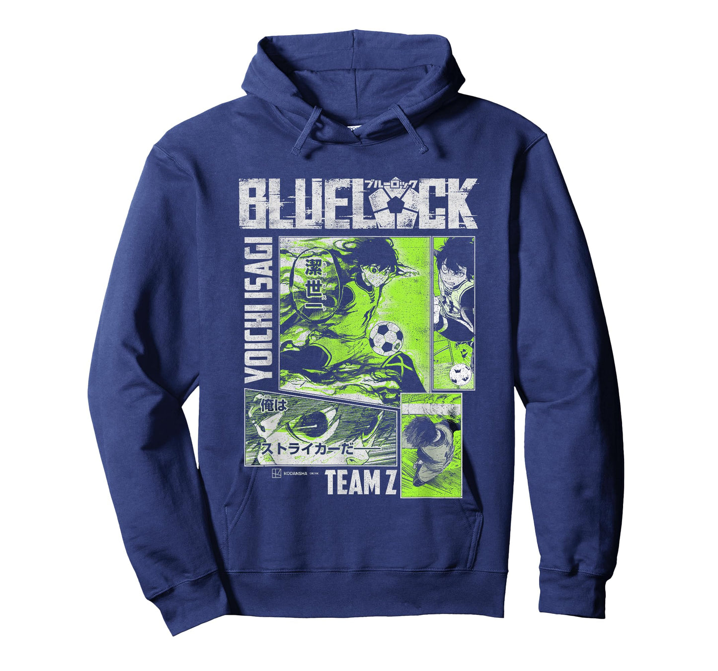 Blue Lock Yoichi Isagi Split Soccer Panels T-Shirt