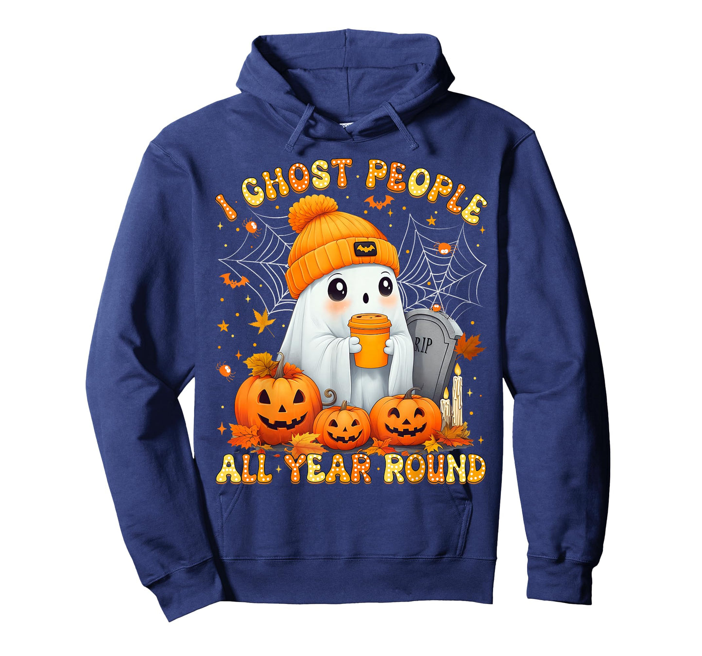 Halloween Ghost I Ghost People All Year Round Coffee Lover T-Shirt