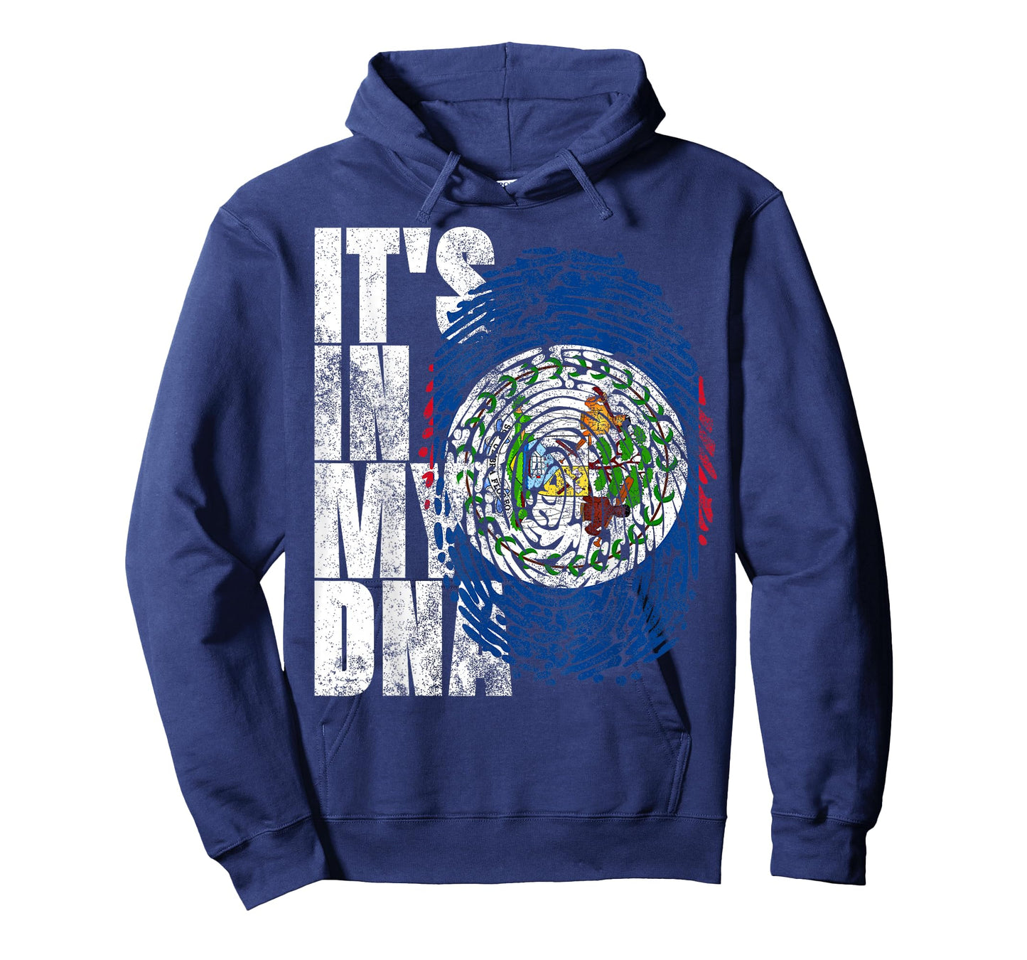 It's In My DNA Belize Gift Maya Creole Vintage Belizean Flag T-Shirt