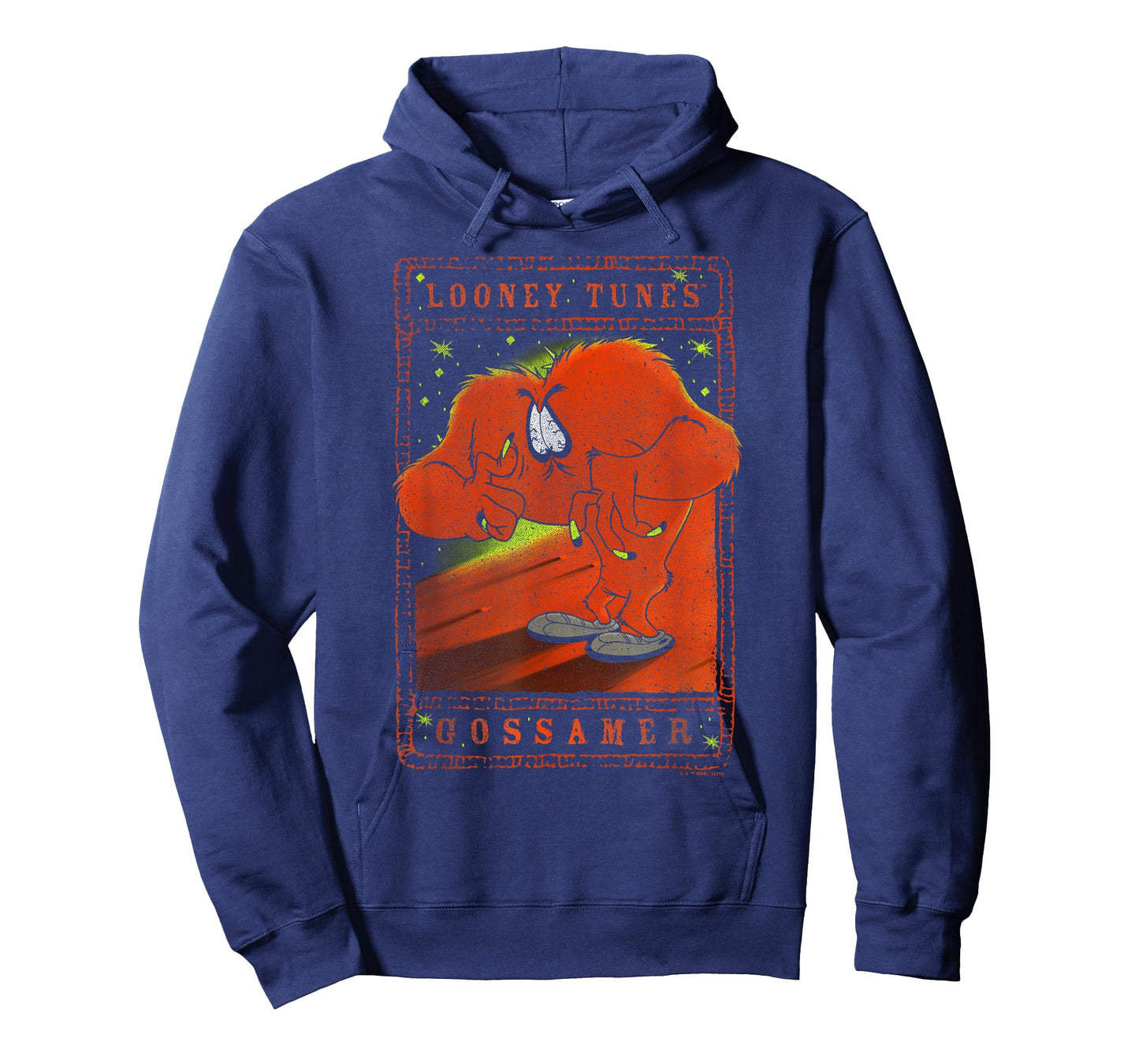 Looney Tunes Gossamer Planet Tarot Card Style Portrait T-Shirt