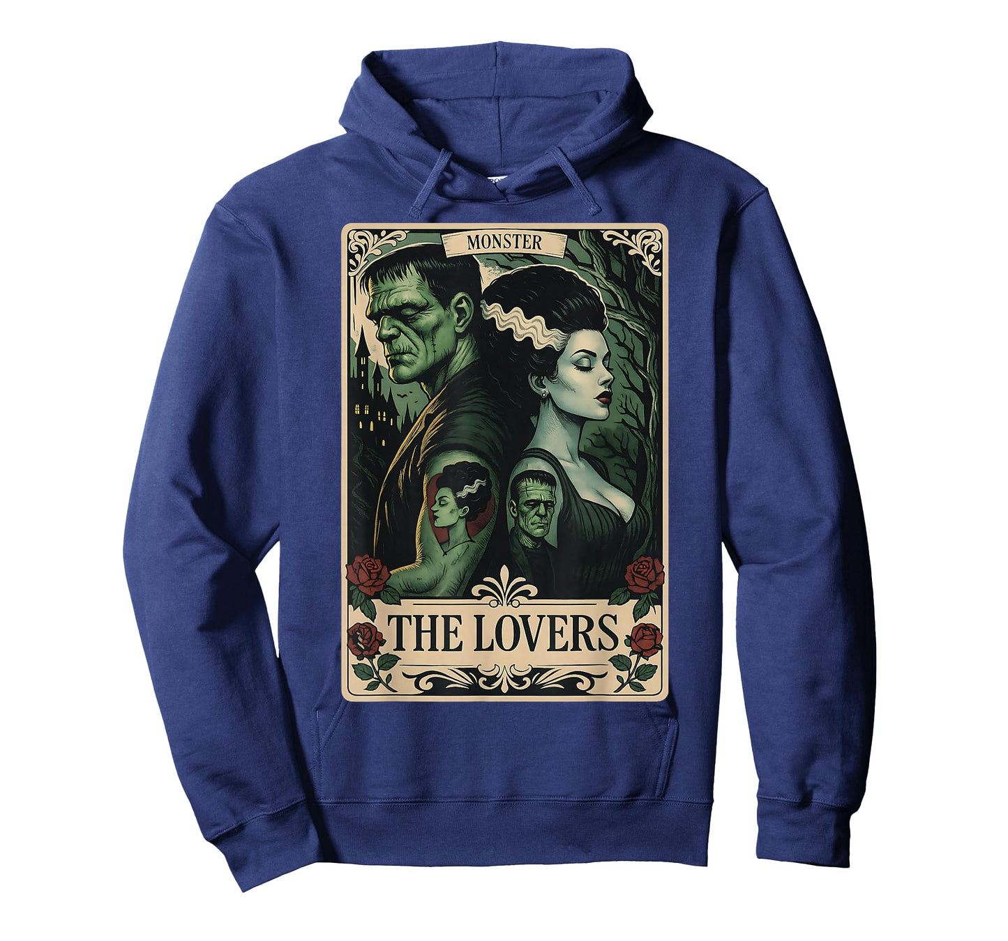 The Lovers Frankenstein Monster Horror Design for Halloween T-Shirt