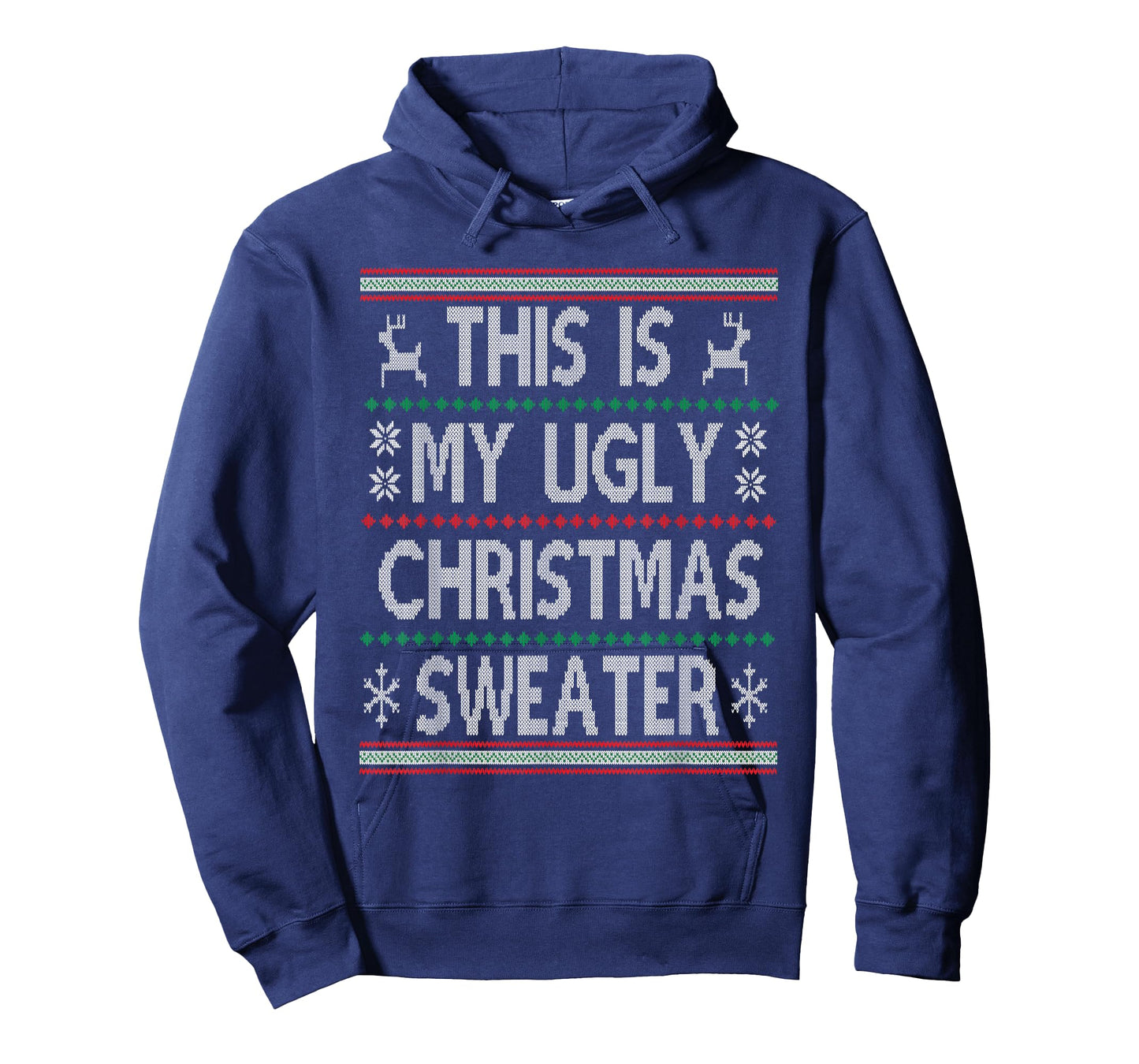 Funny Christmas This Is My Ugly Sweater Men Women Kids Gift T-Shirt