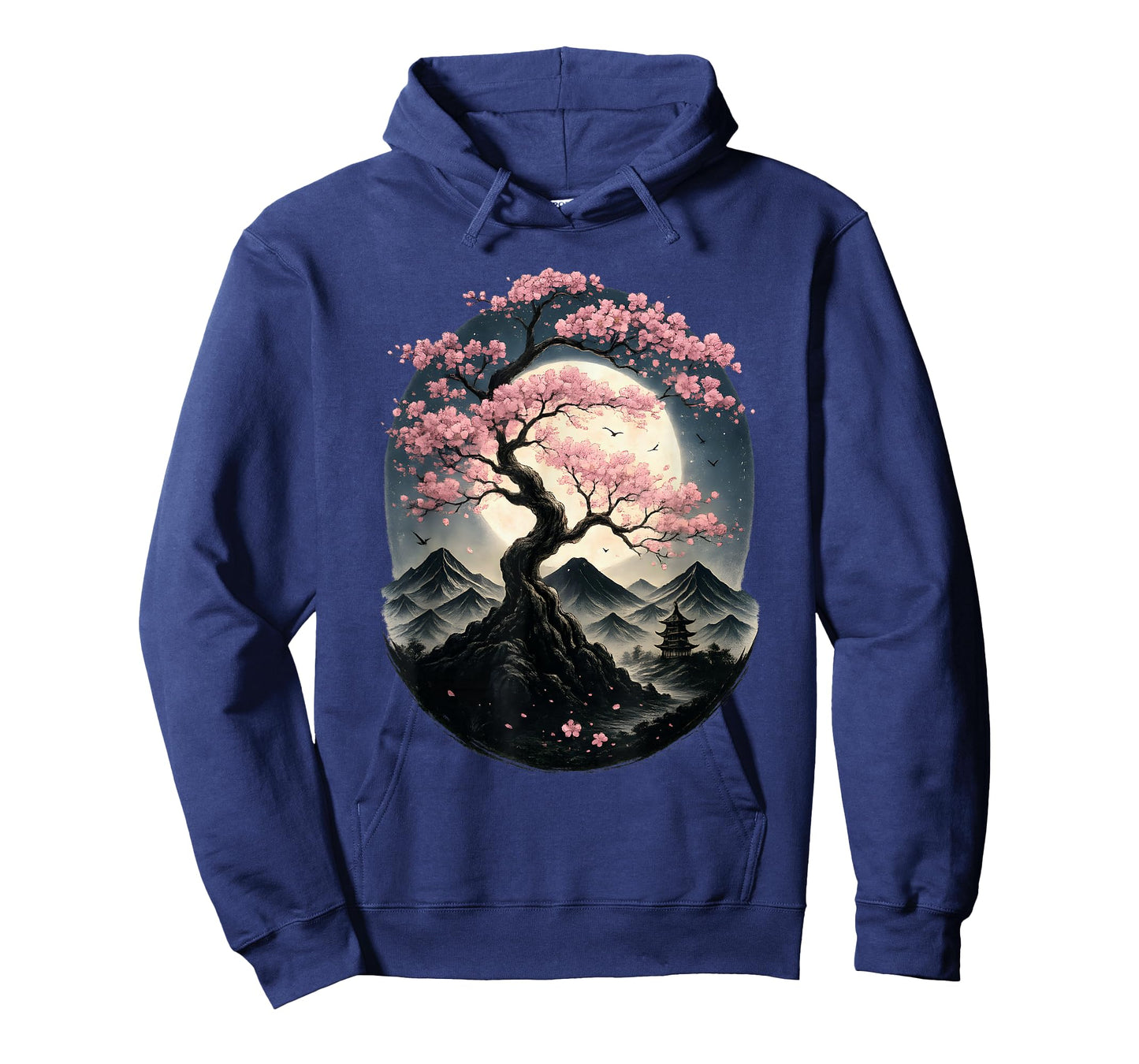 Traditional Japanese Sakura Garden Landscape Cherry Blossom T-Shirt