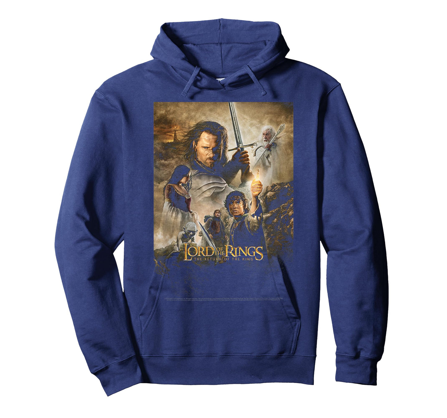 Lord Of The Rings Return Of The King Group Poster T-Shirt