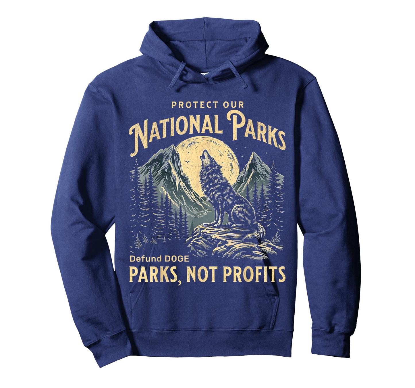 Protect Our National Parks Defund Doge Parks Not Profits T-Shirt