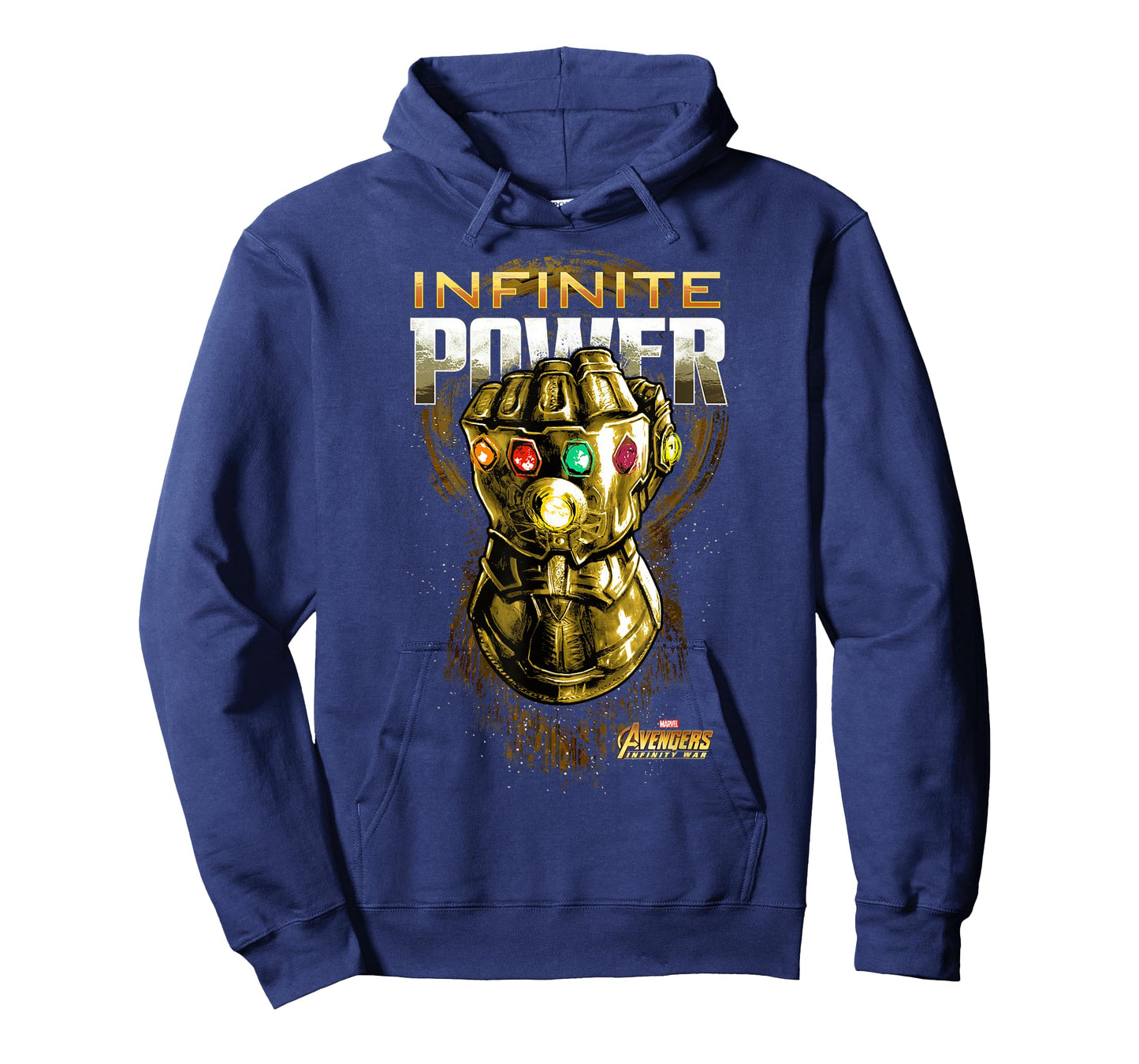 Marvel Avengers Infinity War Gold Gauntlet Graphic T-Shirt T-Shirt