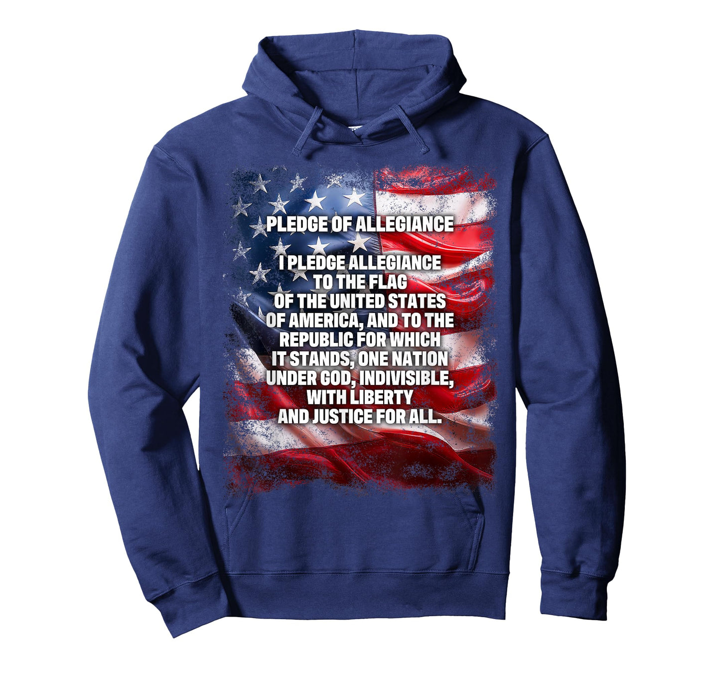 The Pledge Of Allegiance Flag 4th Of July Patriotic T-Shirt