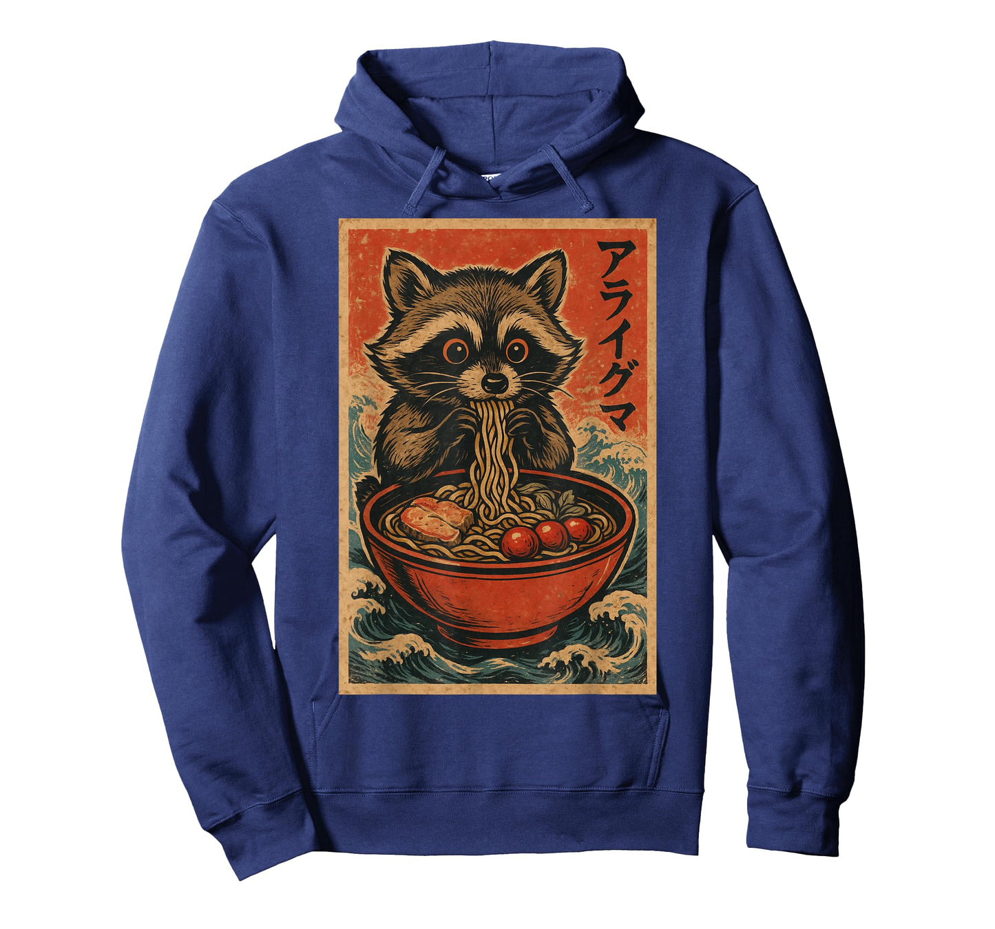Raccoon Ramen Japanese Funny Graphic Tees Kawaii Raccoons T-Shirt