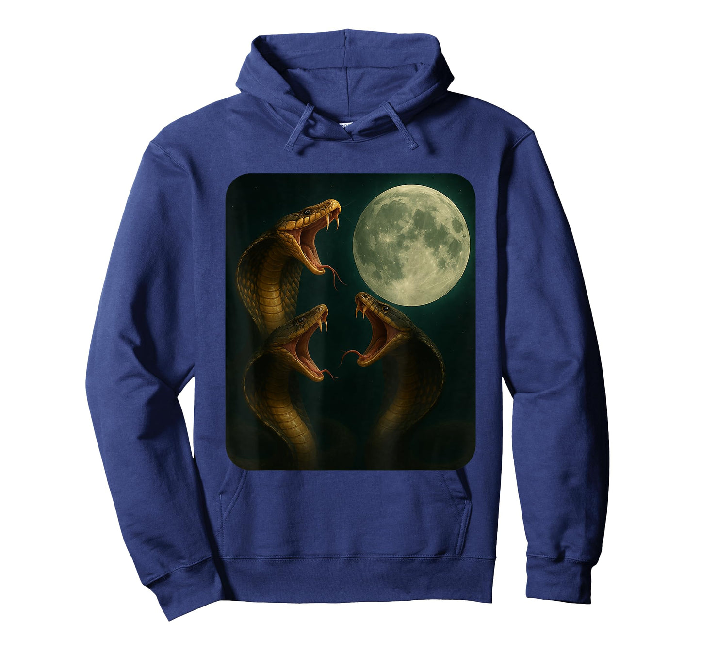 Three Cobras Moon | Funny 3 Wolfs Meme Nerdy T-Shirt