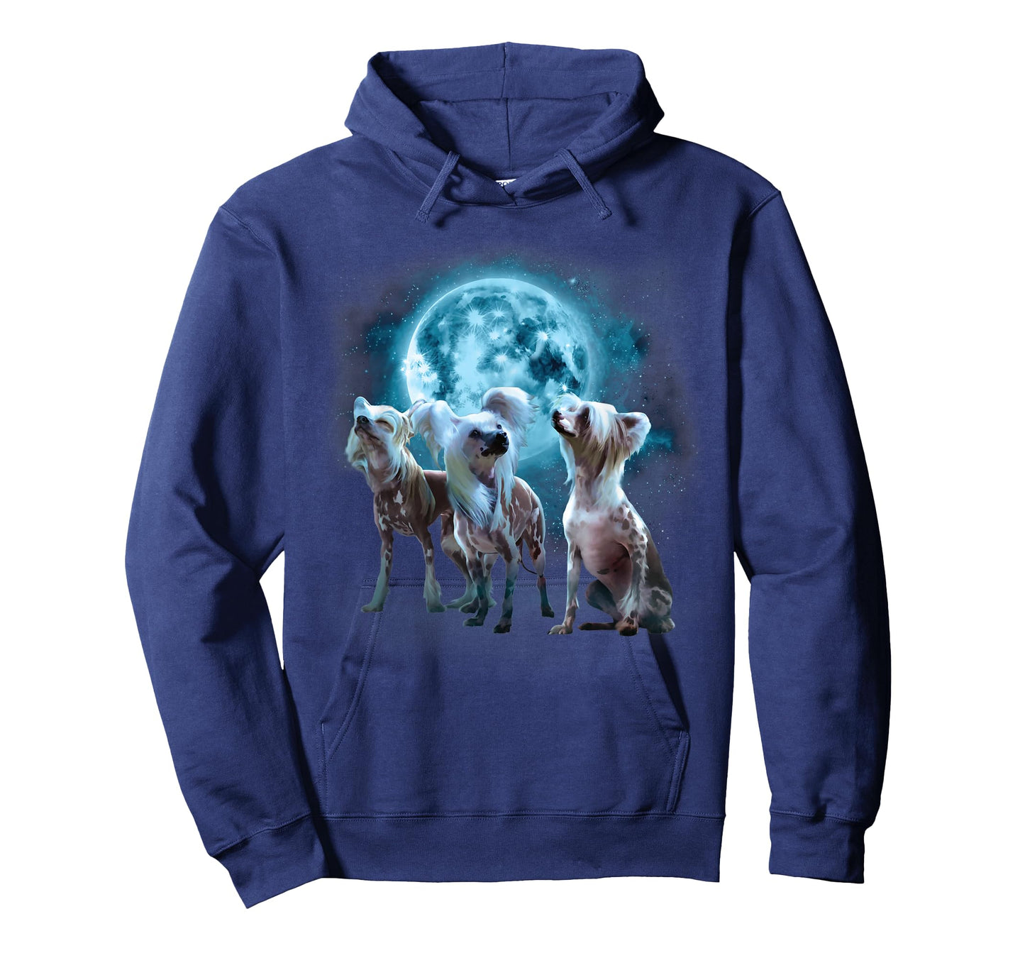Chinese Crested Howling at the Moon Shirt - Chinese Crested T-Shirt