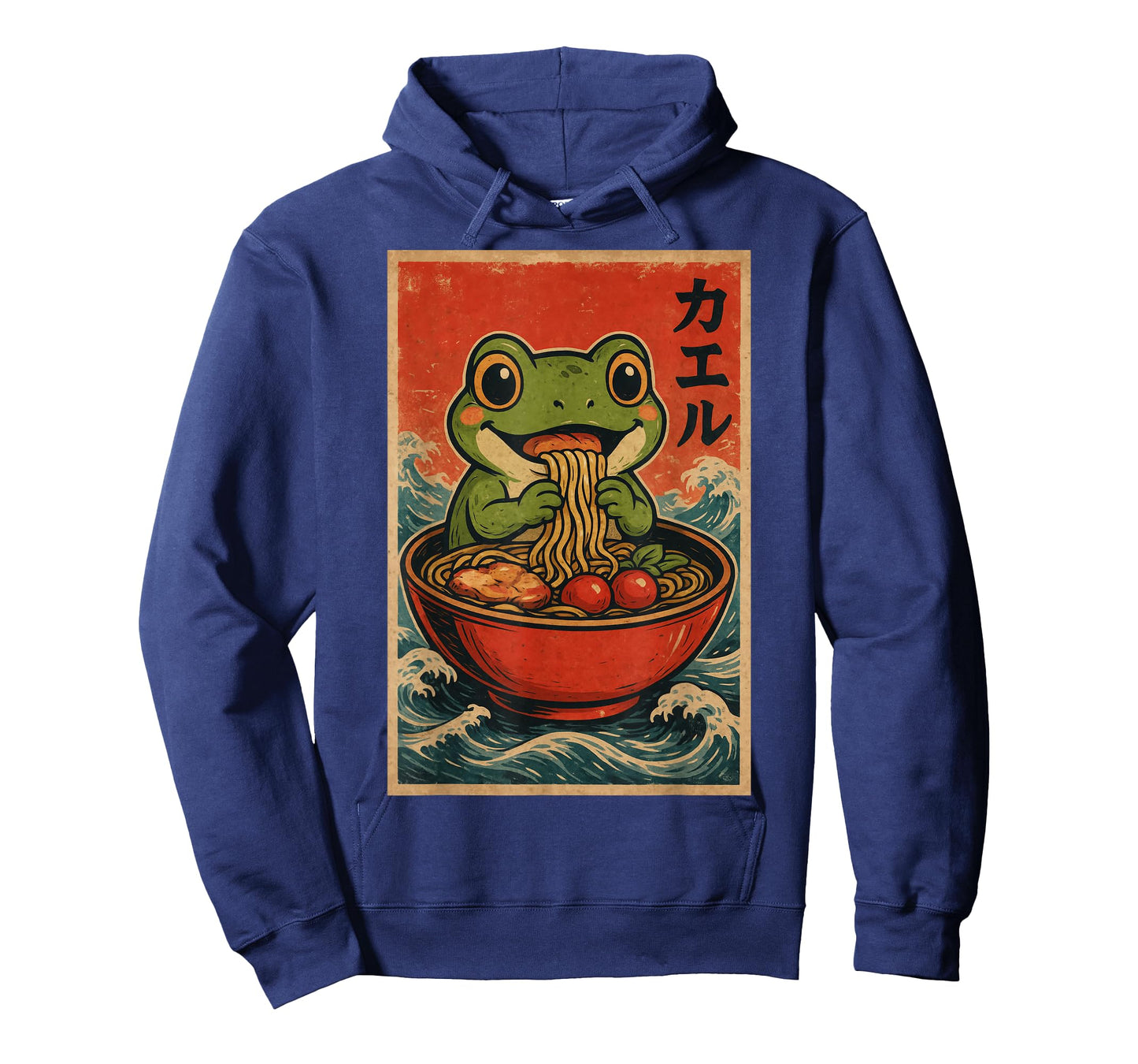 Frog Ramen Japanese Funny Graphic Tees Kawaii T-Shirt