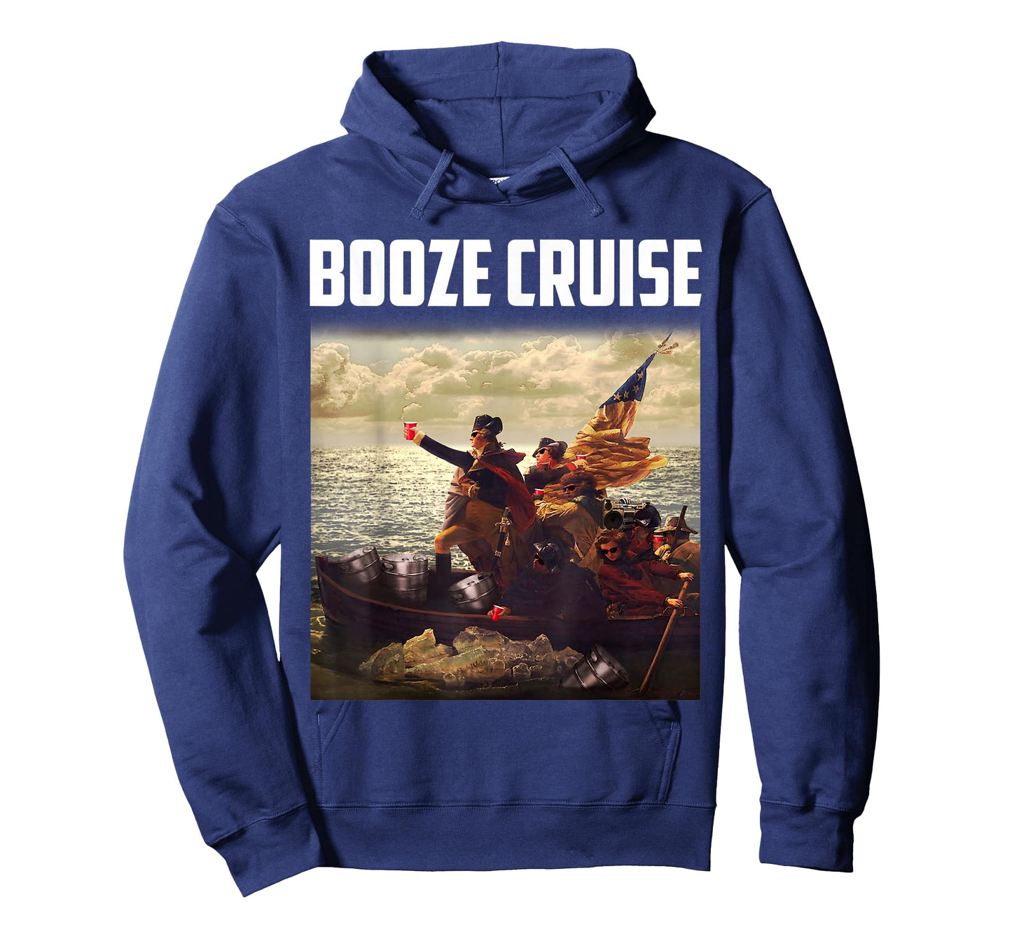 Political Party Booze Cruise Shades & Red Cups T-Shirt