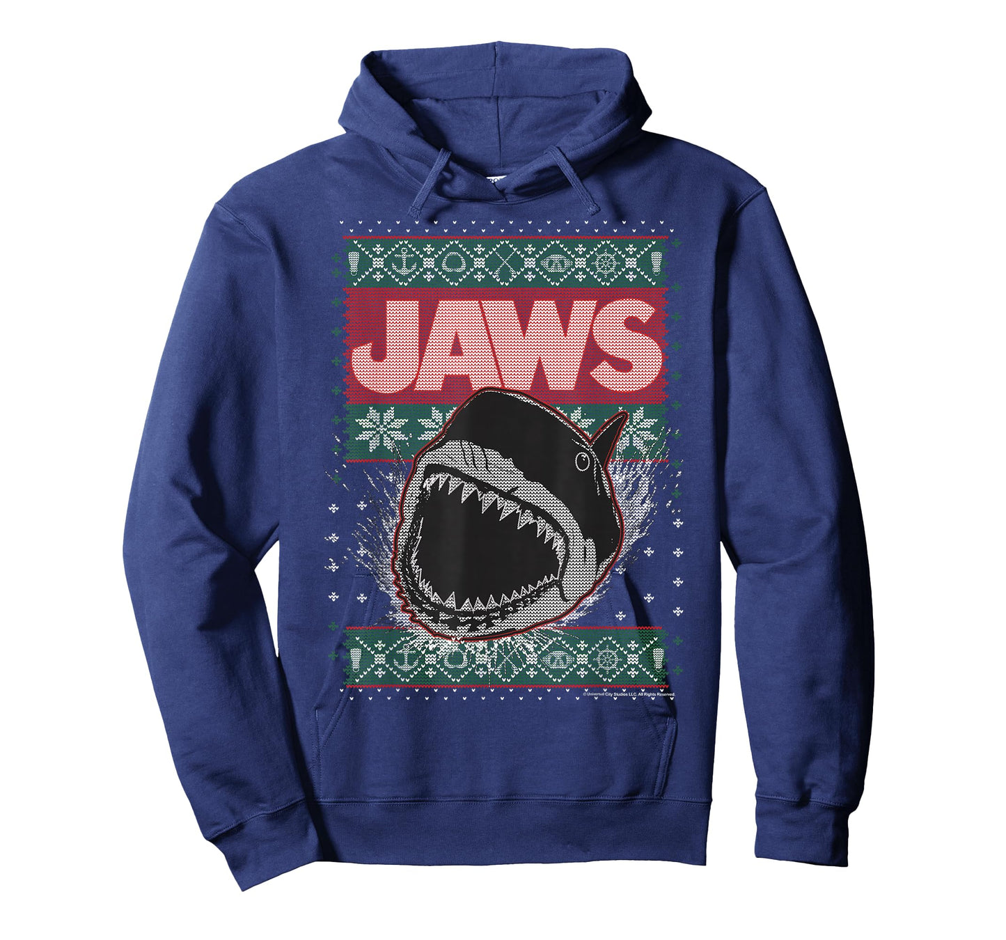 Jaws Christmas Ugly Sweater T-Shirt