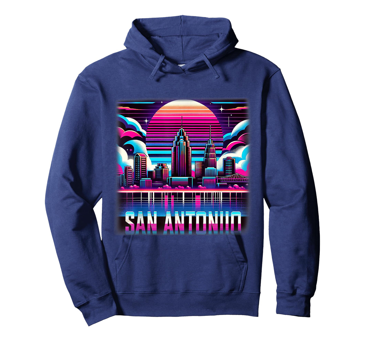 San Antonio Texas Shirt TX Trip 80s 90s Retro City Skyline T-Shirt