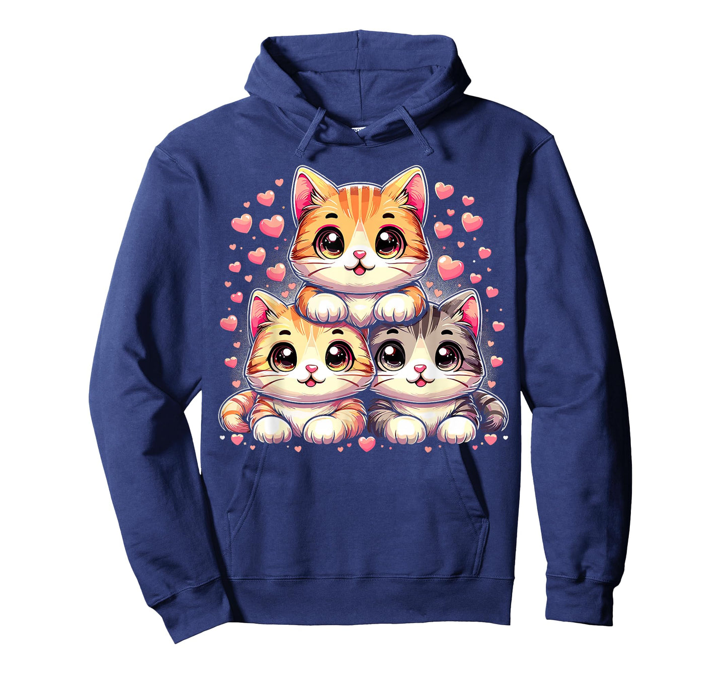 Cute Cat Lover Anime Kawaii Cats T-Shirt