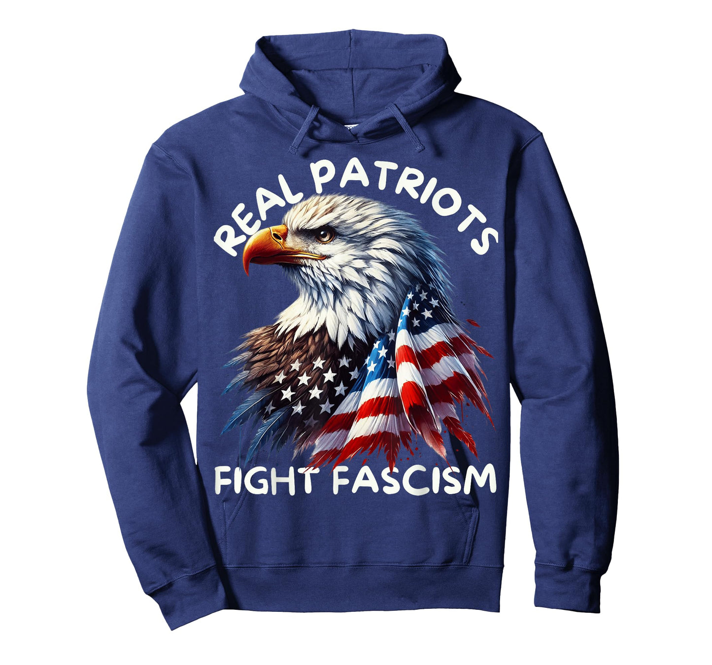 Real Patriots Fight Fascism nti Fascist Political Protest T-Shirt