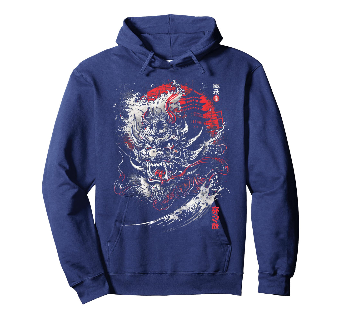 Anime Goth Japanese Oni Demon Dragon Asian Mythology Art T-Shirt