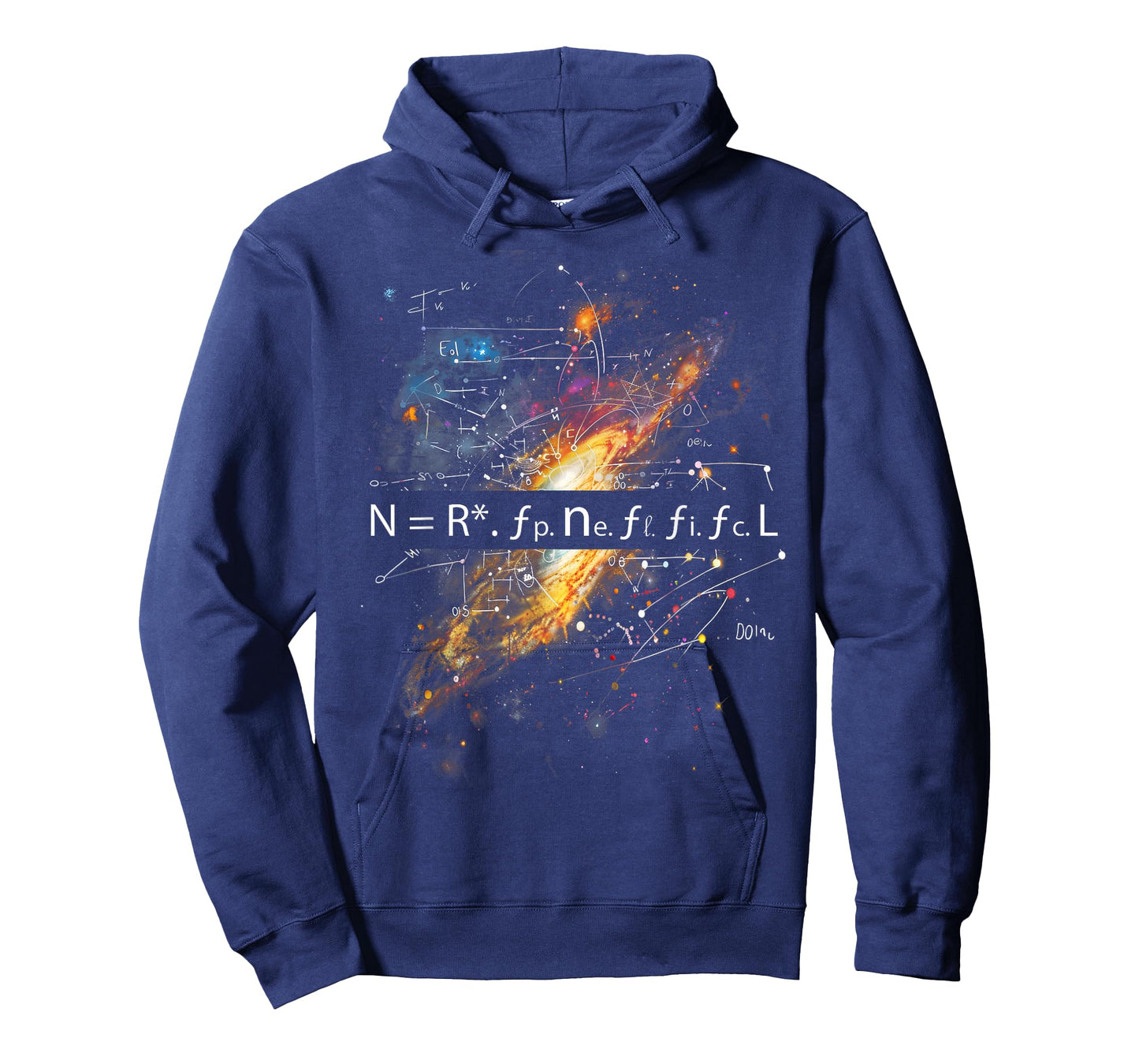 Drake Equation Estimation of Alien Civilizations T-Shirt