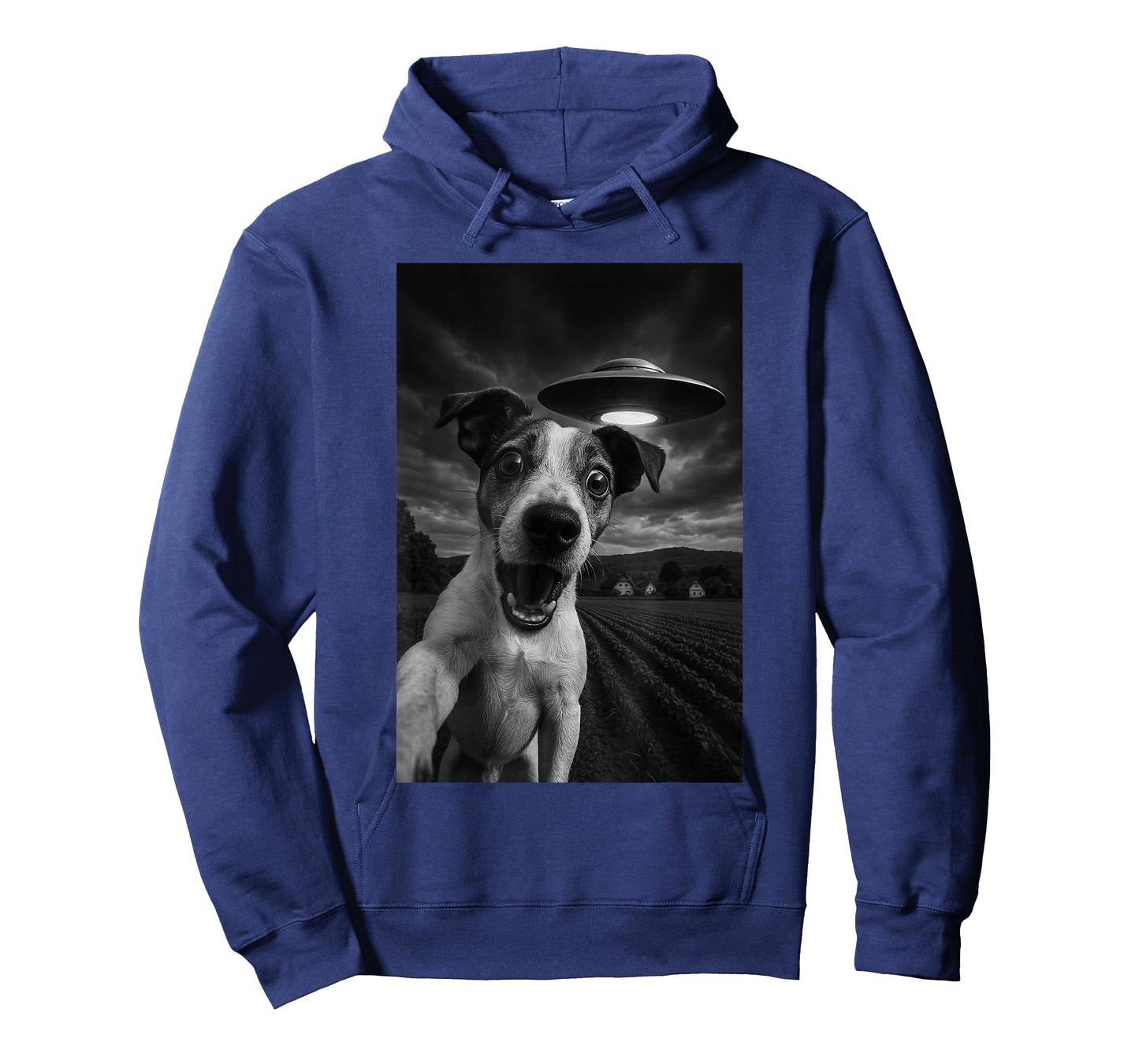 Jack Russell UFO Encounters Selfie T-Shirt