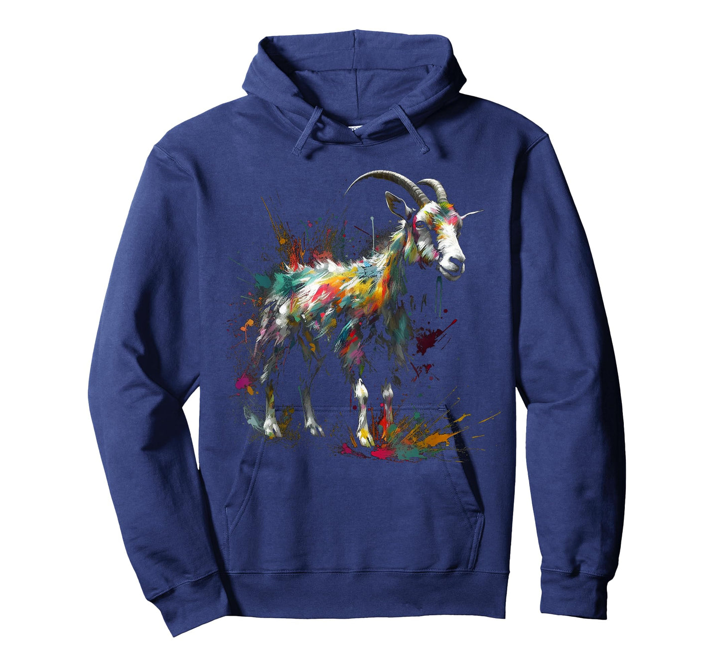 Goat art - colourful animal motif goat T-Shirt