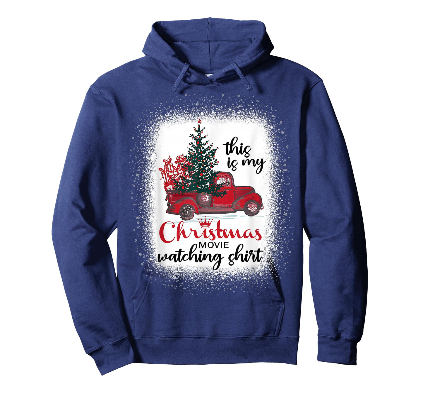 This is My Christmas Movie Watching Shirt Vintage Red Truck T-Shirt