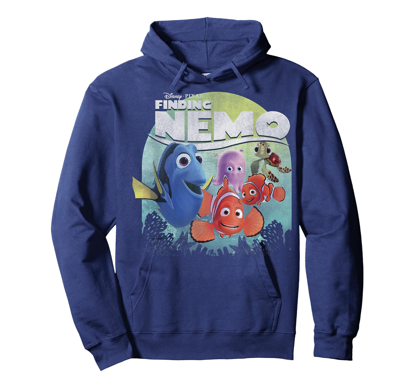 Disney Pixar Finding Nemo Group Shot Poster Graphic T-Shirt T-Shirt Small