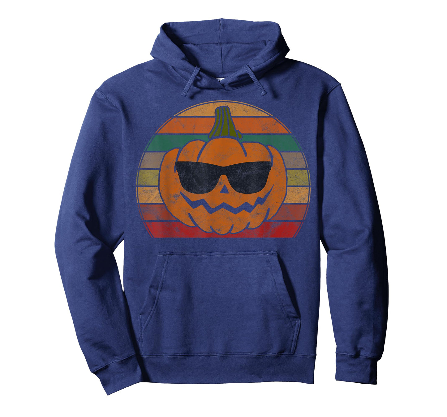 Vintage Pumpkin Face Costume Boys Girls Halloween T-Shirt