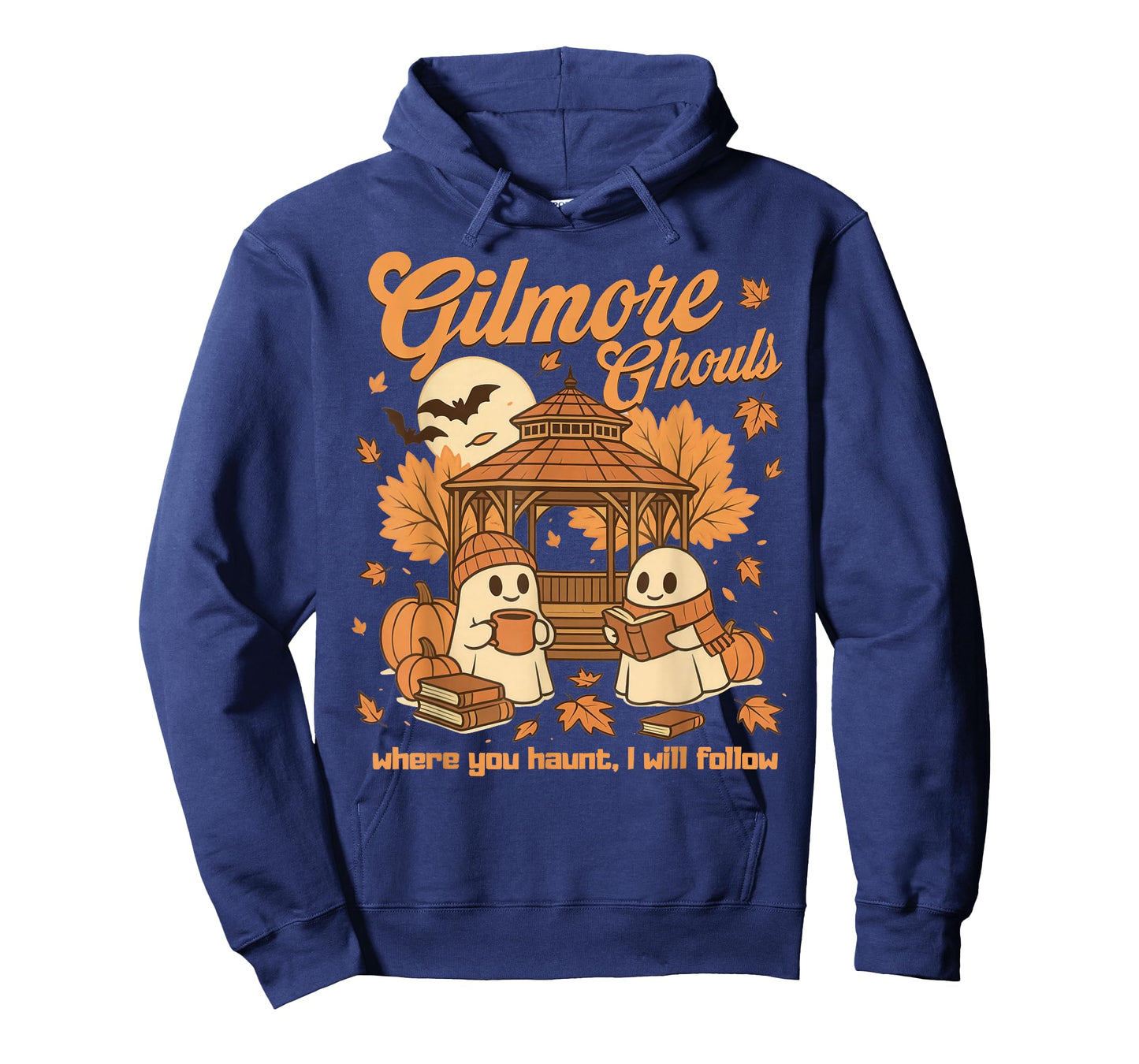 Gilmore Ghouls Where You Haunt I Will Follow Halloween Ghost T-Shirt