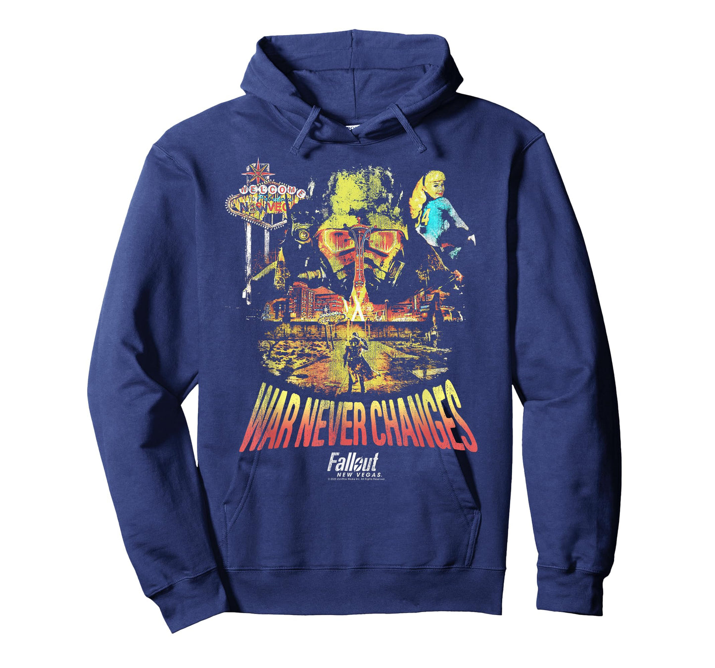 Fallout Video Game New Vegas War Never Changes Collage T-Shirt