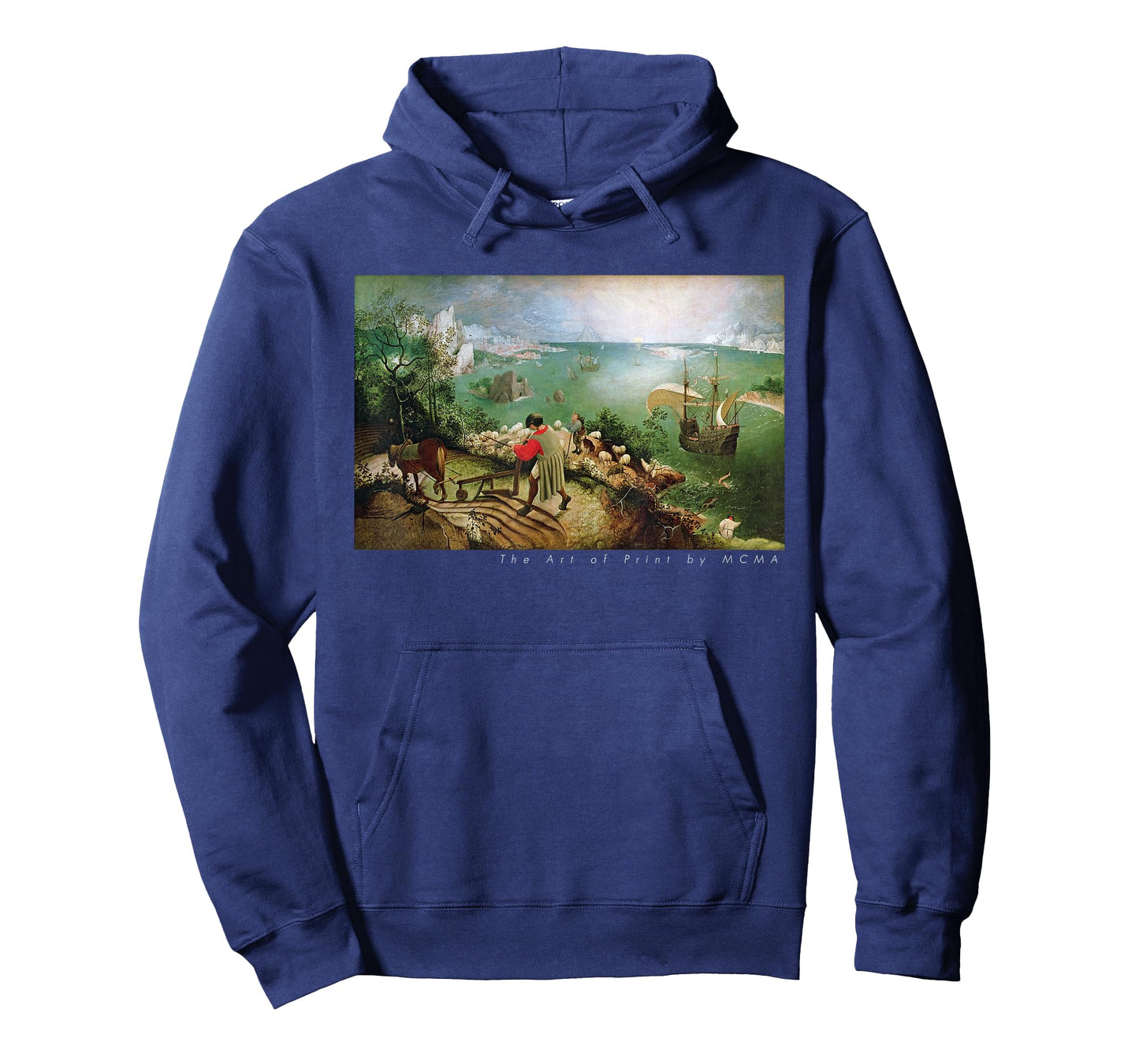 Landscape with the Fall of Icarus, Fine Art Print Graphic T-Shirt