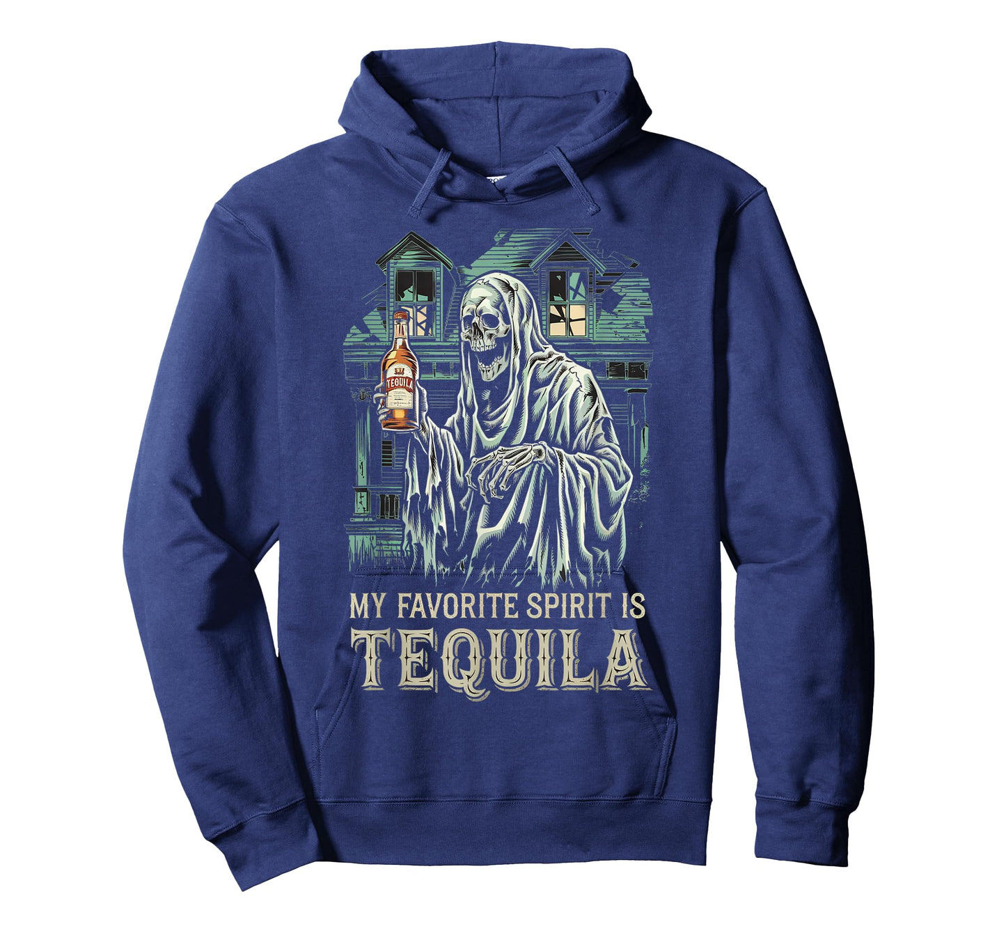 My Favorite Spirit Is Tequila Ghost Halloween Tequila T-Shirt