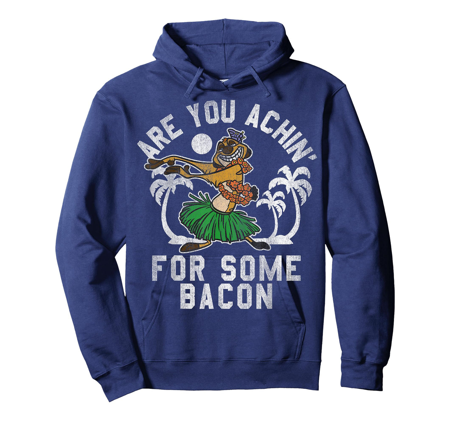 Disney The Lion King Timon Achin' Bacon Distressed Hula T-Shirt