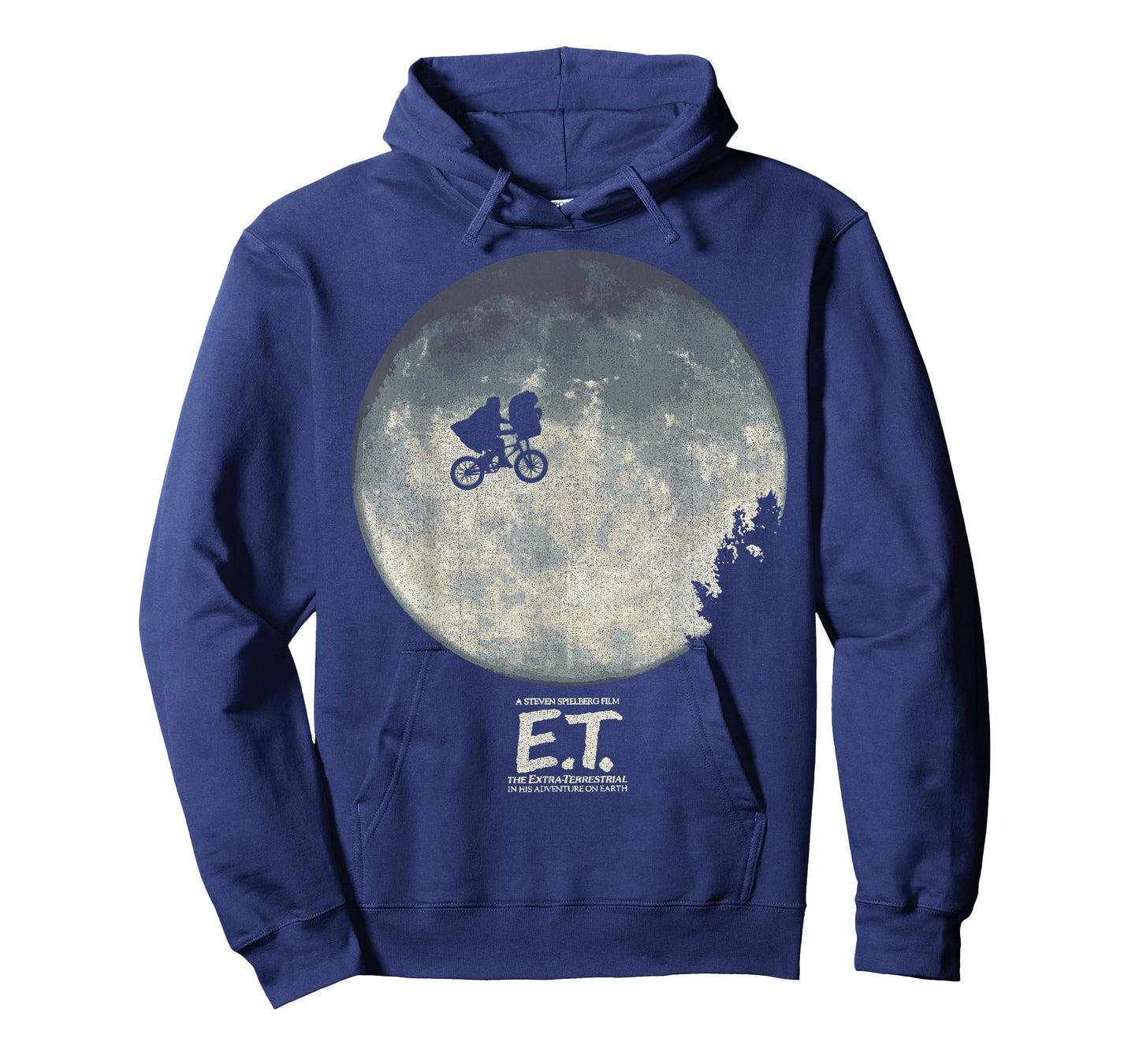 E.T. Infamous Flying Bike Scene Silhouette Logo T-Shirt
