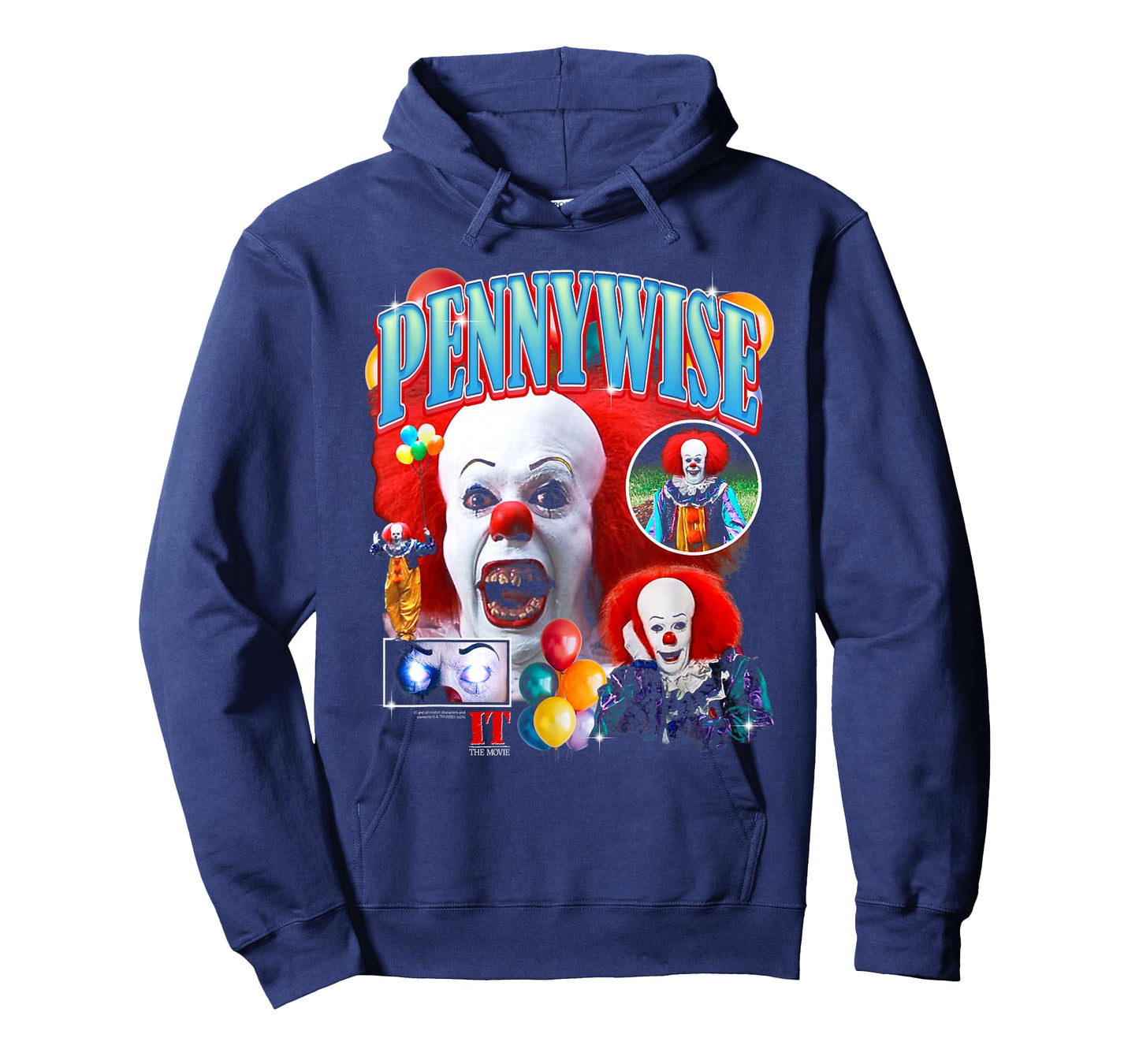 It Pennywise The Clown Collage Horror T-Shirt