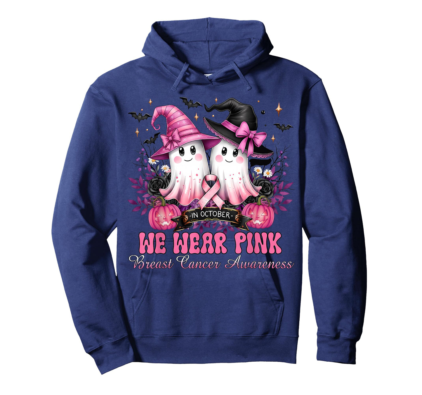 Breast Cancer Halloween for Women in October We Wear Pink T-Shirt