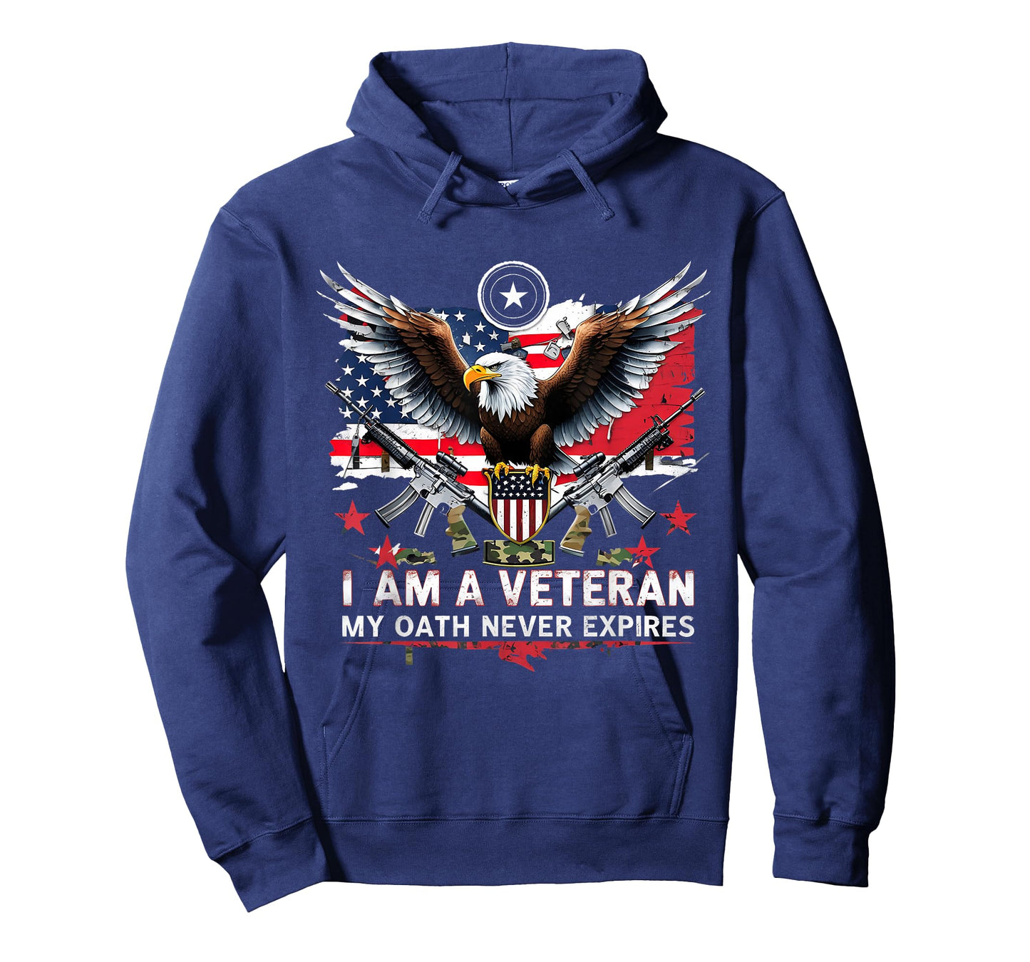 I Am A Veteran My Oath Never Expires Eagle Tee T-Shirt
