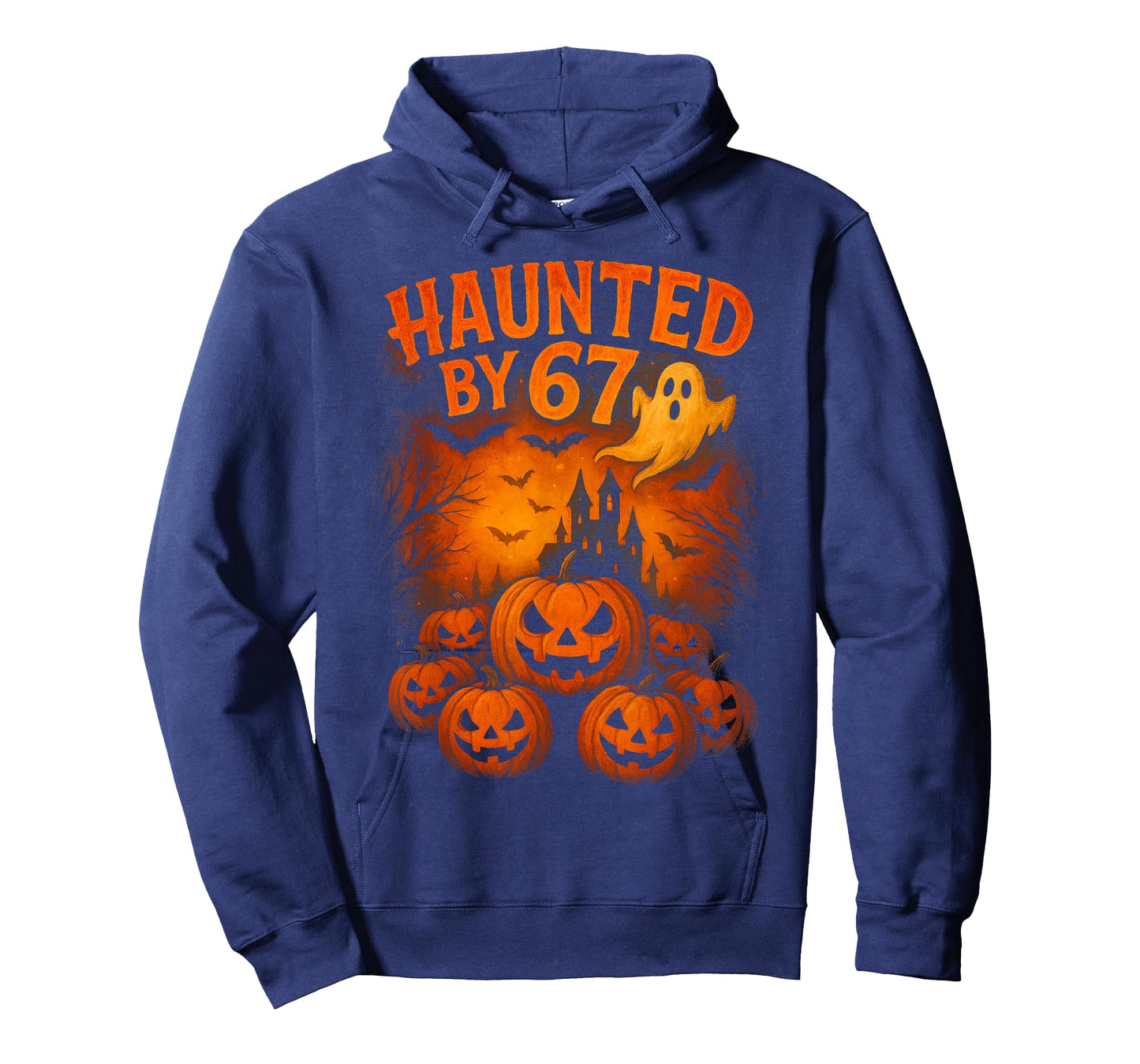 67 Meme Trendy Ghost Halloween Funny Six Seven Gen Alpha Z T-Shirt