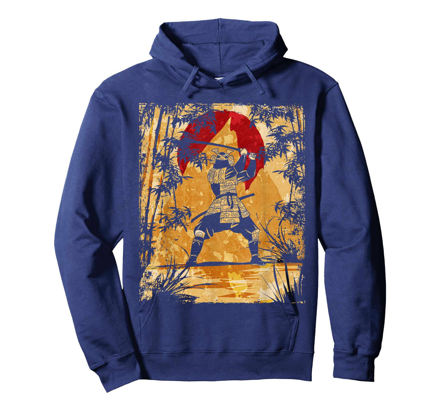 Samurai Japanese Art Vintage Fighter Retro T-Shirt
