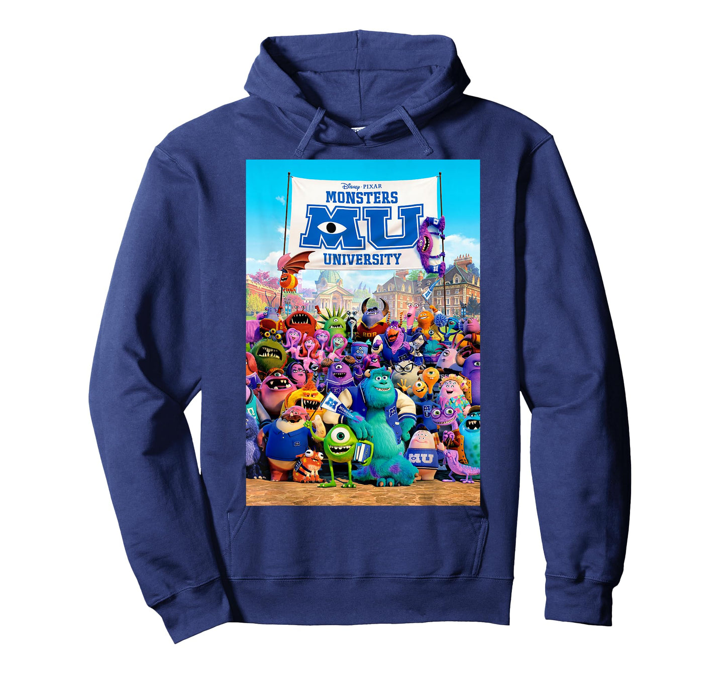 Disney Pixar Monsters University Poster T-Shirt Small