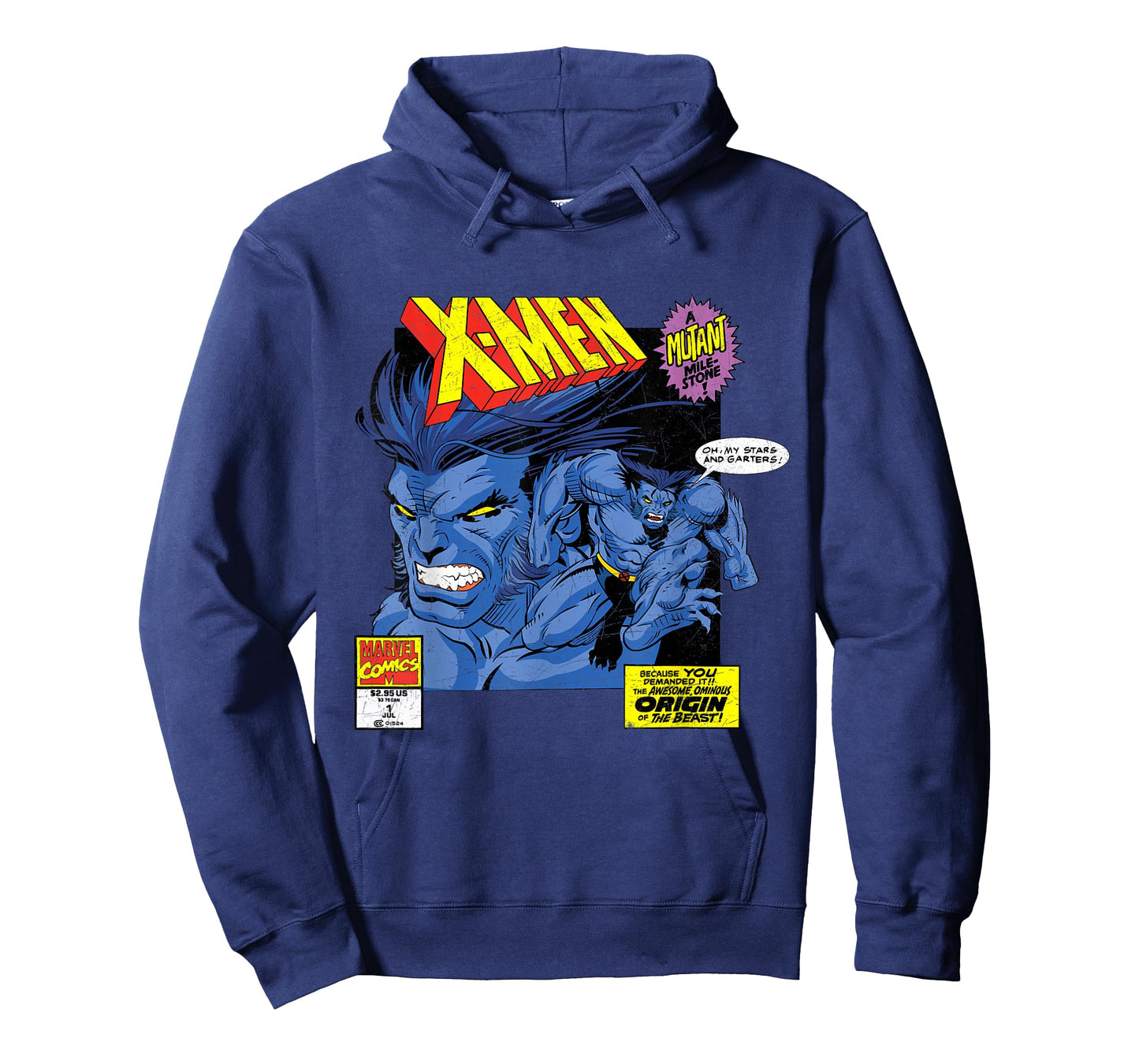 Marvel X-Men The Beast Mutant Milestone Comic T-Shirt T-Shirt