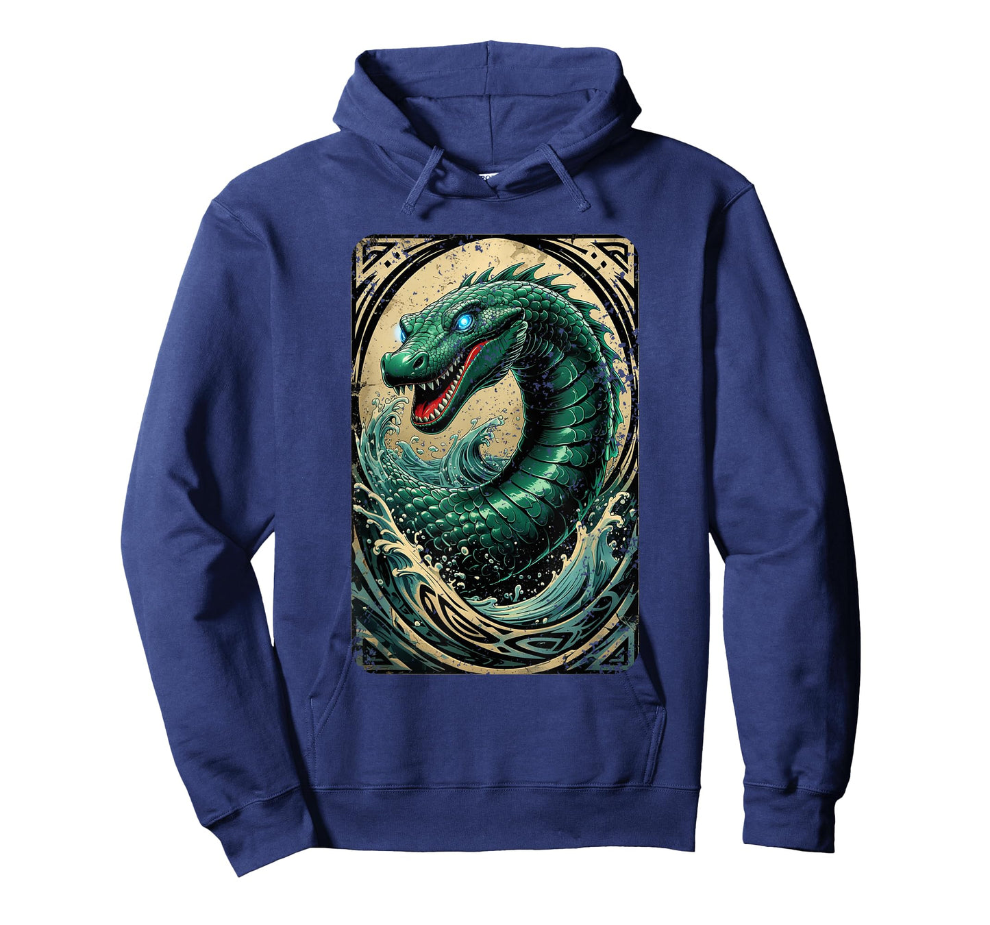 Ogopogo Serpent Cryptid - Lake Myth Folklore Design T-Shirt