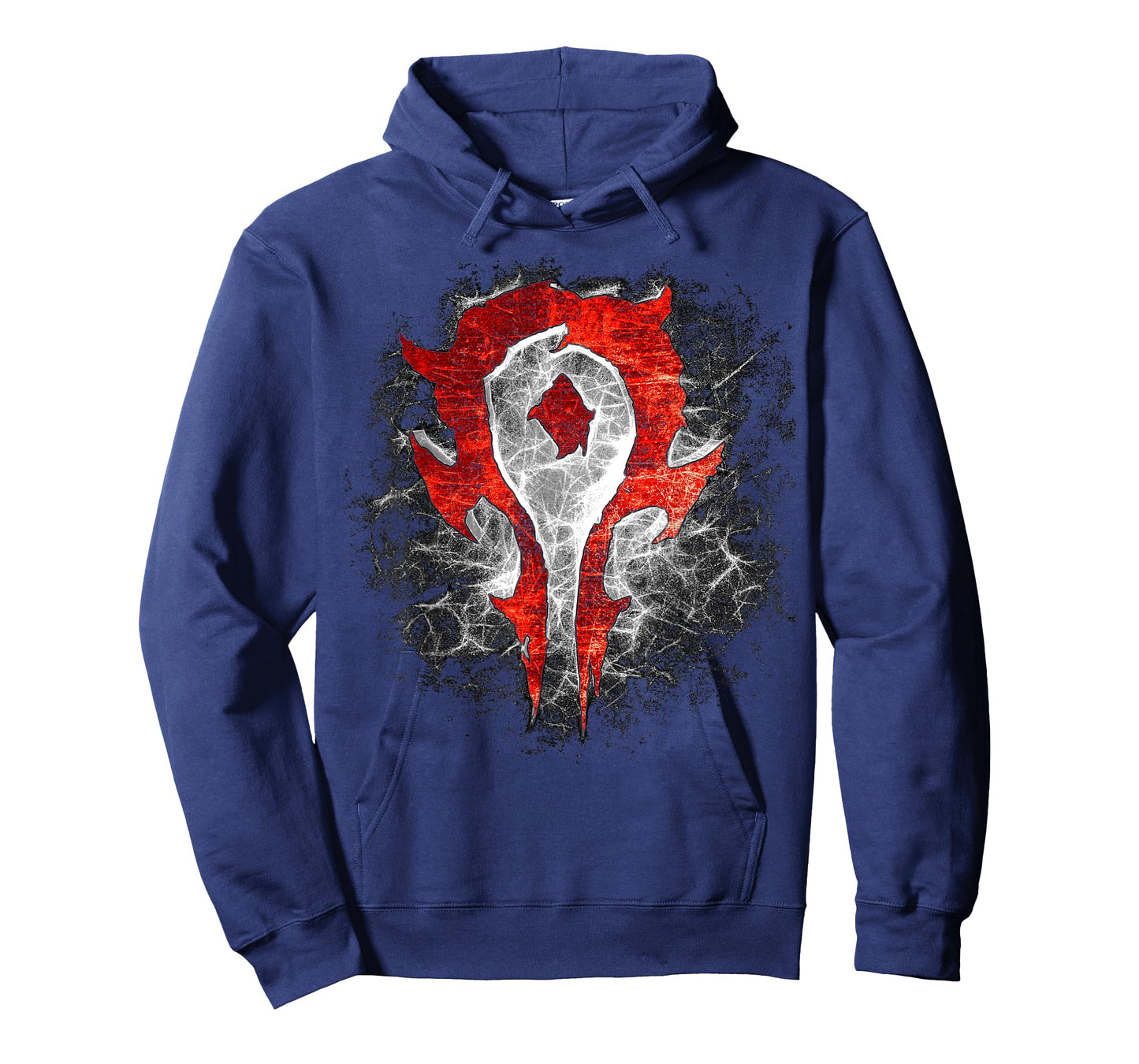 Warcraft Gaming Logo Horde Burst Fiery Crest Epic Gamer T-Shirt